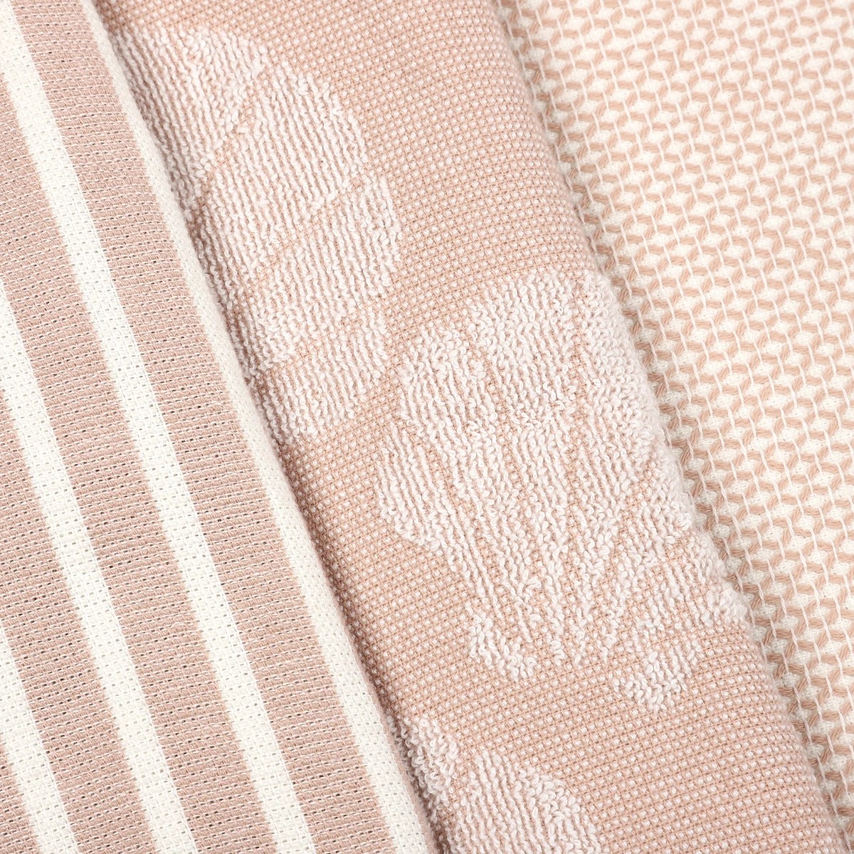 2 3 Pack Shell Natural Tea Towels, 2 of 7