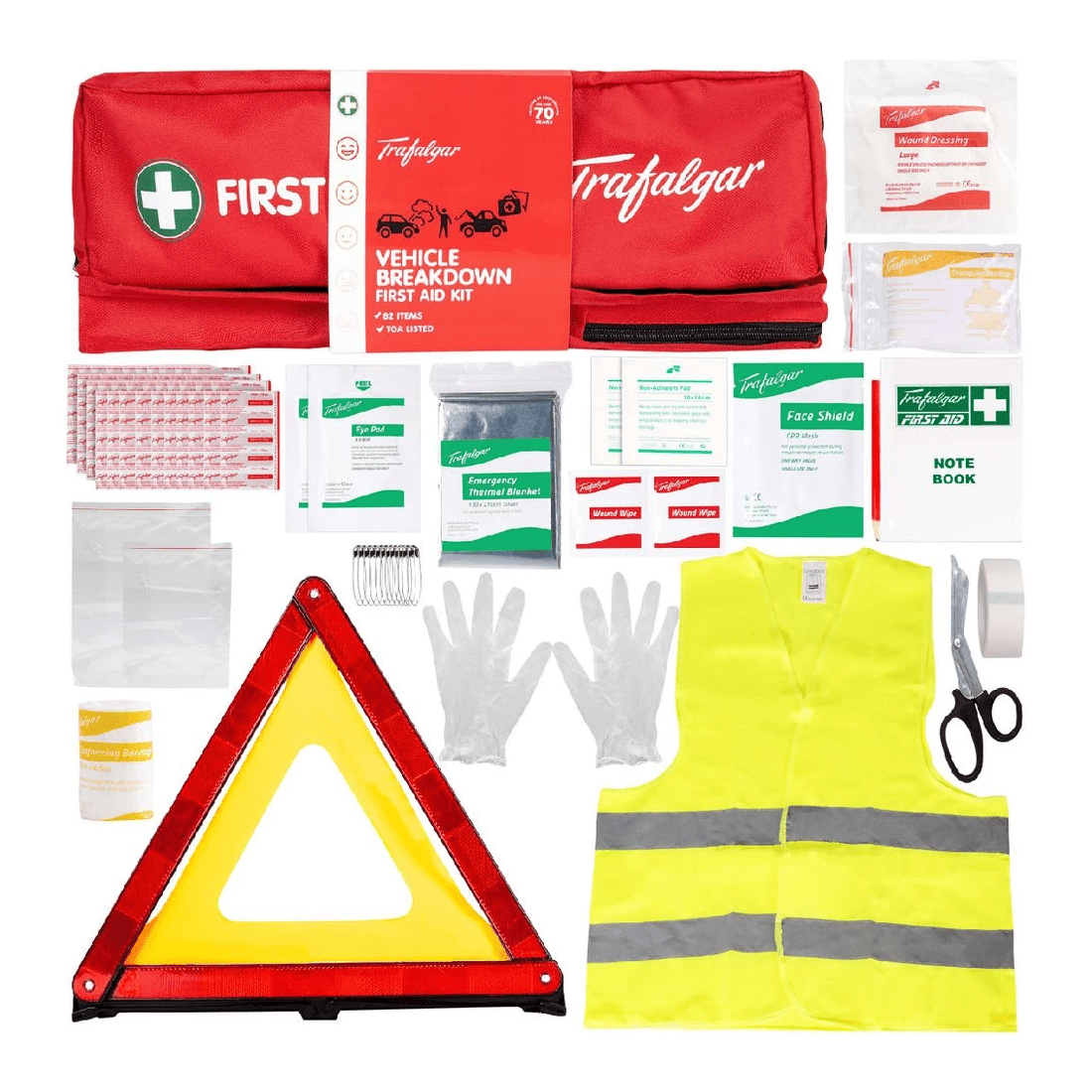 2 Trafalgar Vehicle Breakdown First Aid Kit, 2 of 6