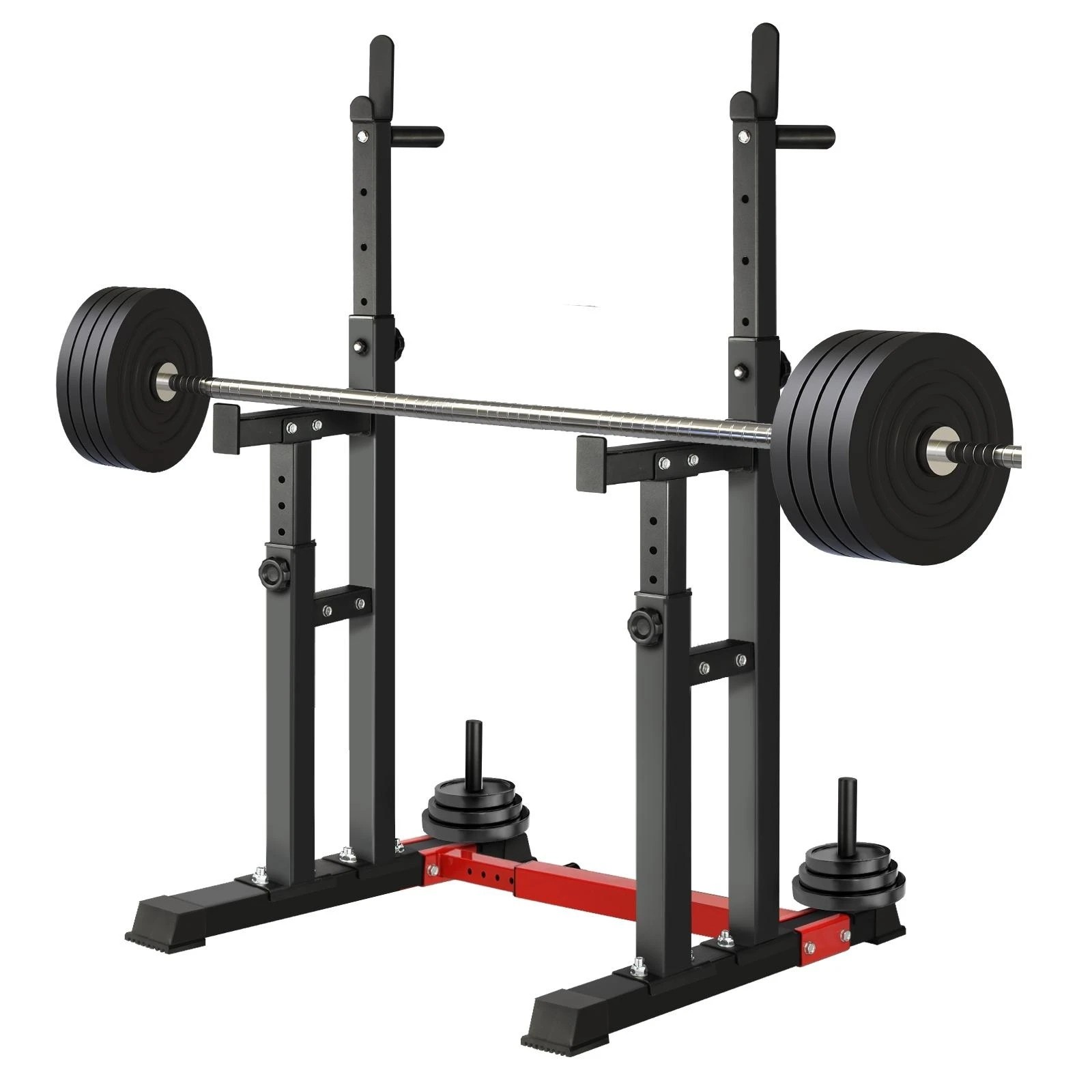 1 Finex Squat Rack Heavy Duty - Black, 1 of 8