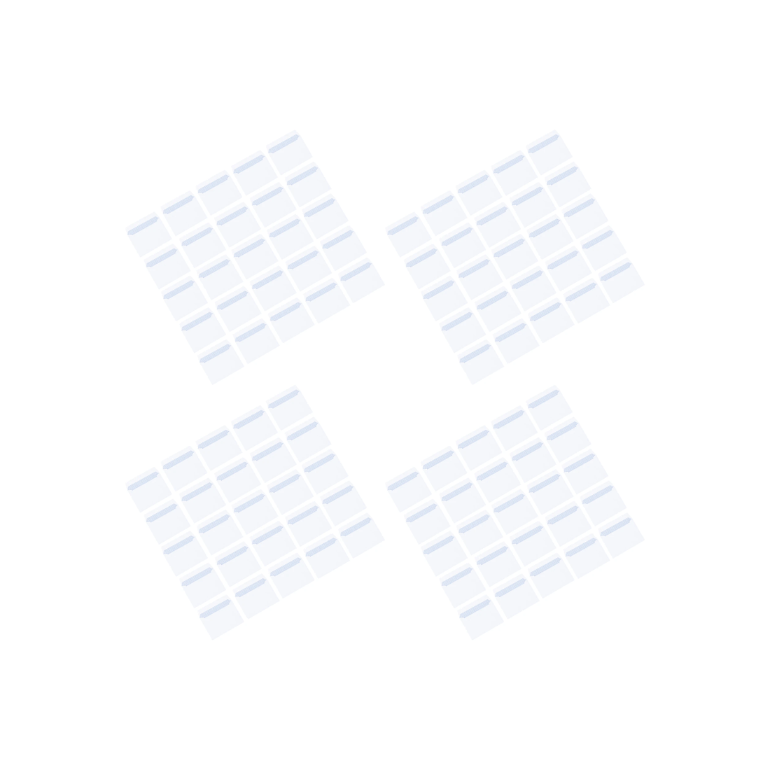 3 100 Pack C6 Peel and Seal Envelopes - White, 3 of 5