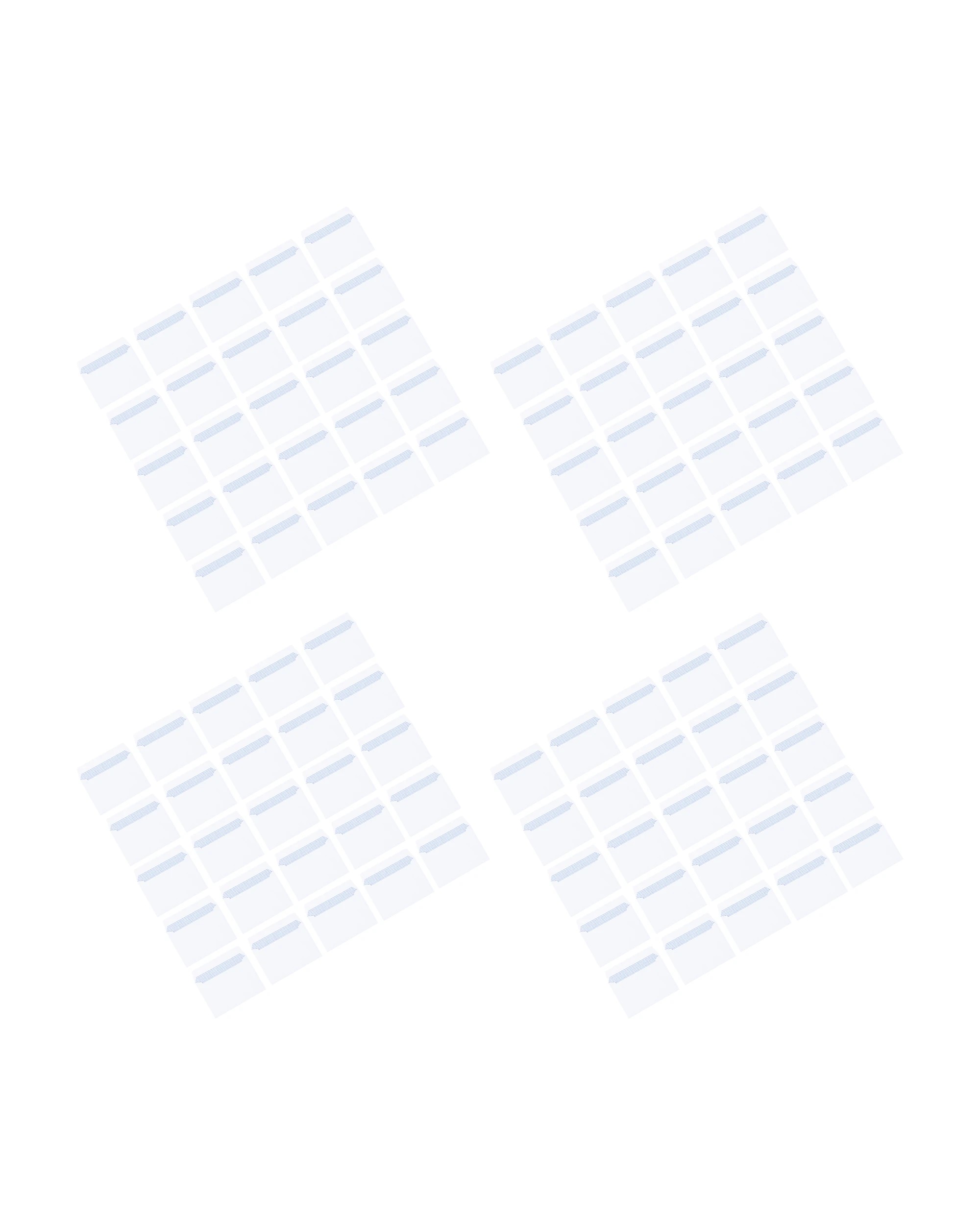 3 100 Pack C6 Peel and Seal Envelopes - White, 3 of 5