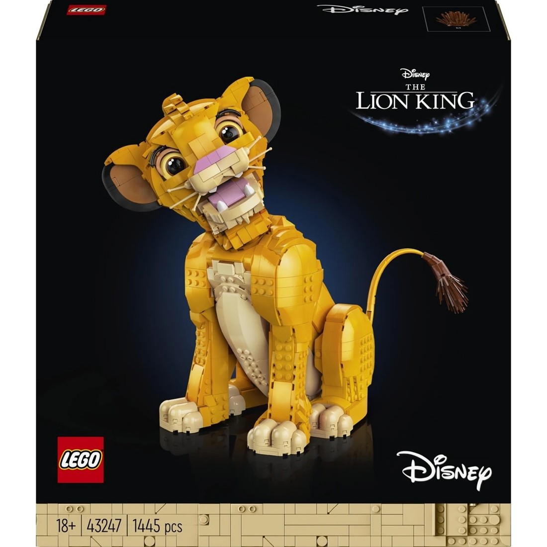 1 LEGO Disney Specials Young Simba The Lion King 43247, 1 of 10