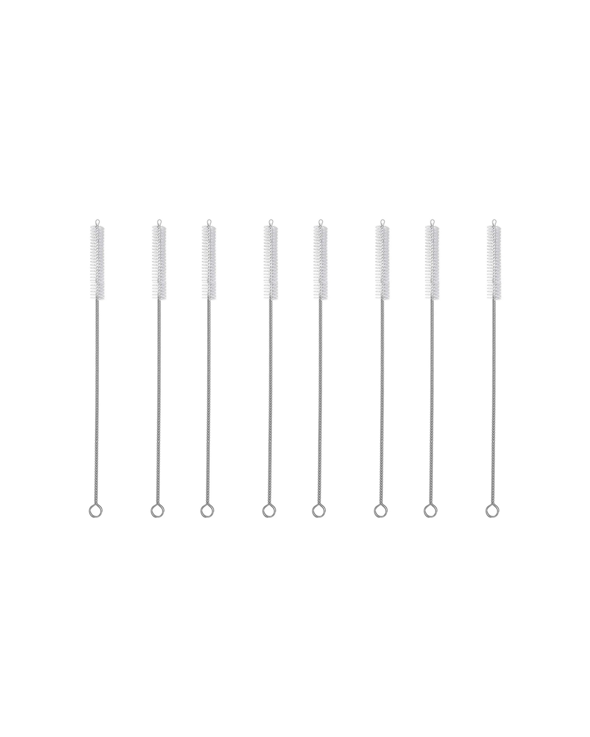 1 Appetito 4x 2PK Cleaning Brush Set For Drinking Straw - White, 1 of 1