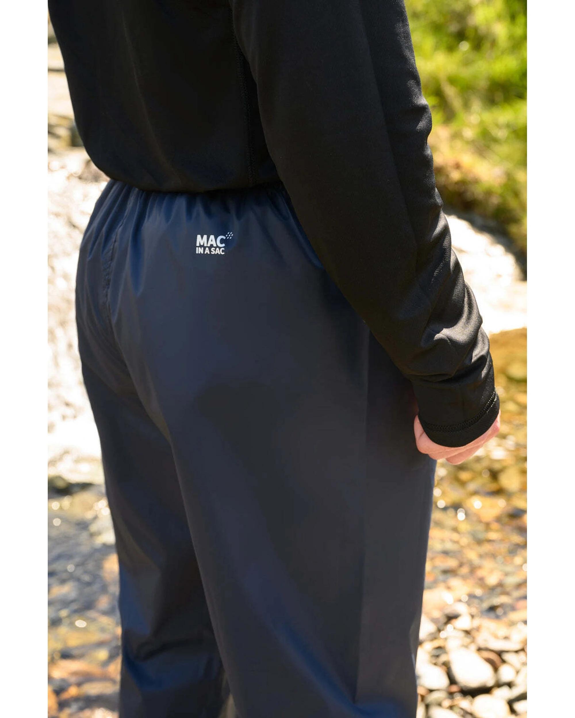 3 Mac In A Sac Unisex Adults Waterproof Overtrousers BLUE, 3 of 5