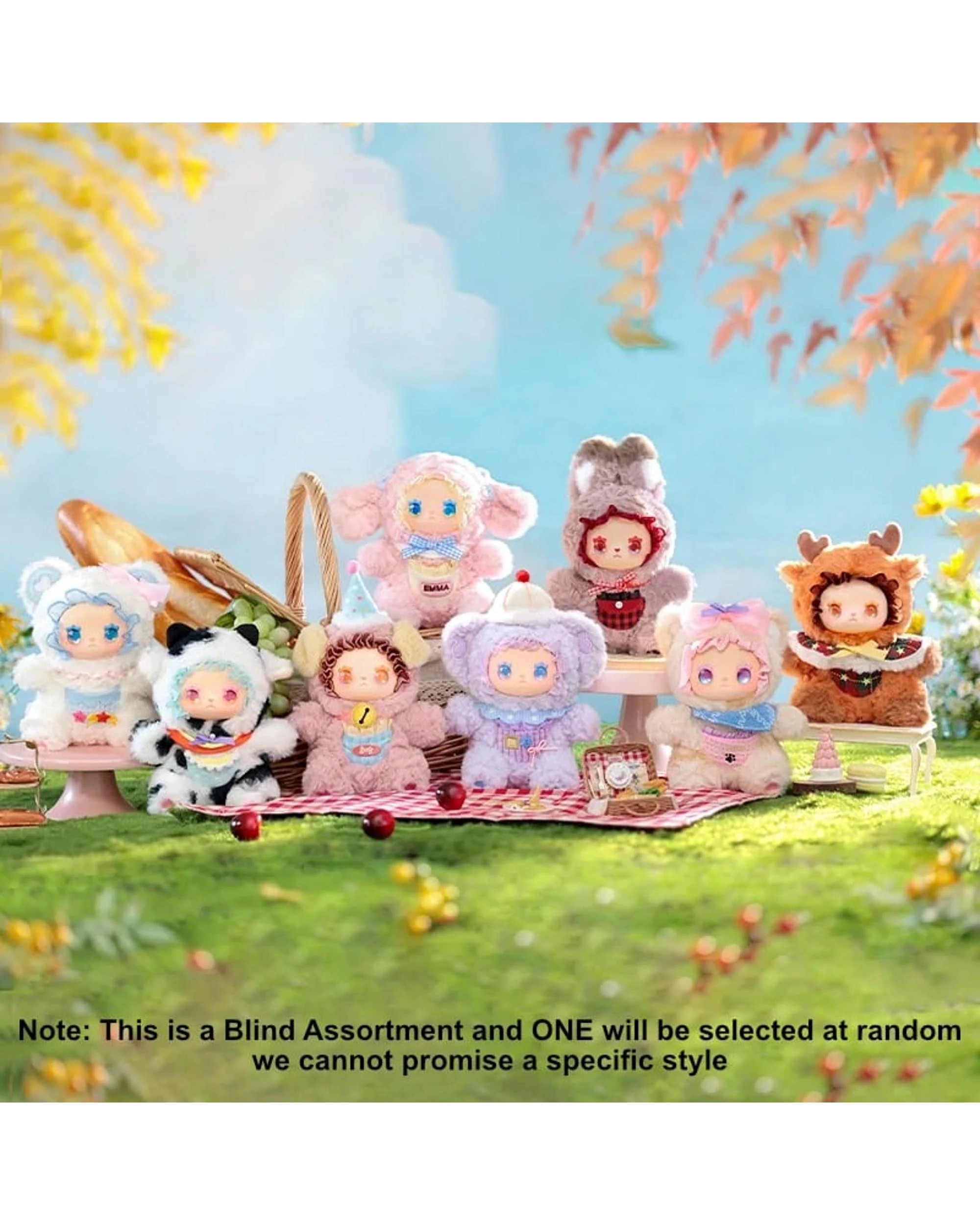 3 Lucky Emma Lovely Emma Pocket Zoo Series Plush Blind Box, 3 of 10