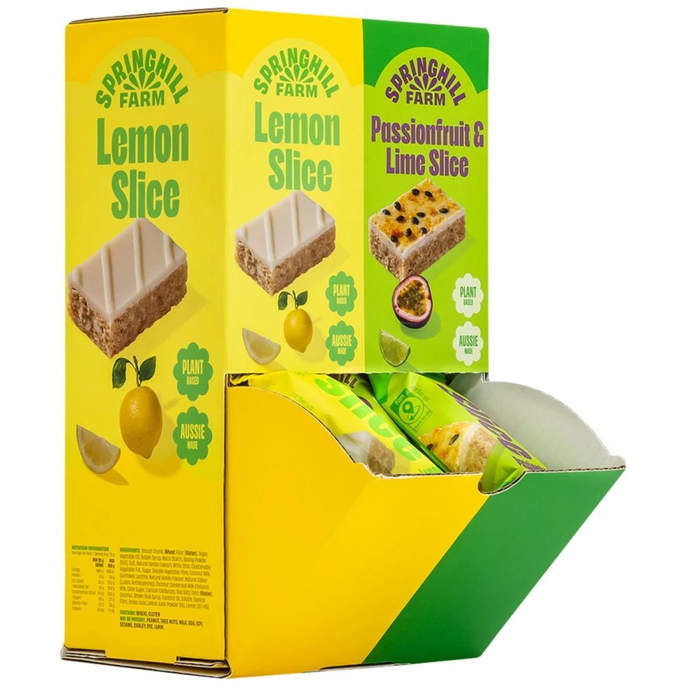 2 Springhill Farm SLICE Lemon & Passionfruit Lime 14 Pack, 2 of 3