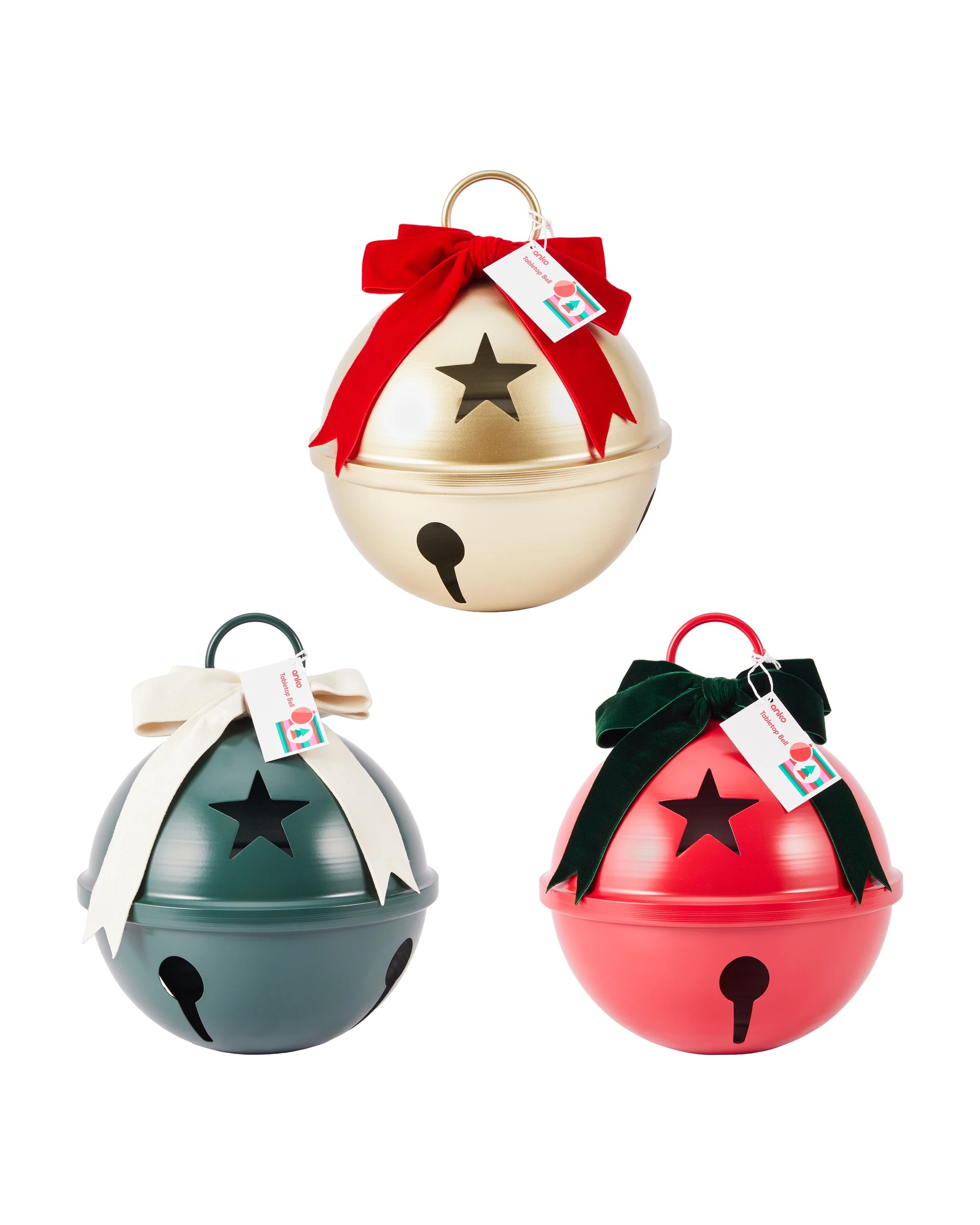 6 Tabletop Bell - Assorted, 6 of 6