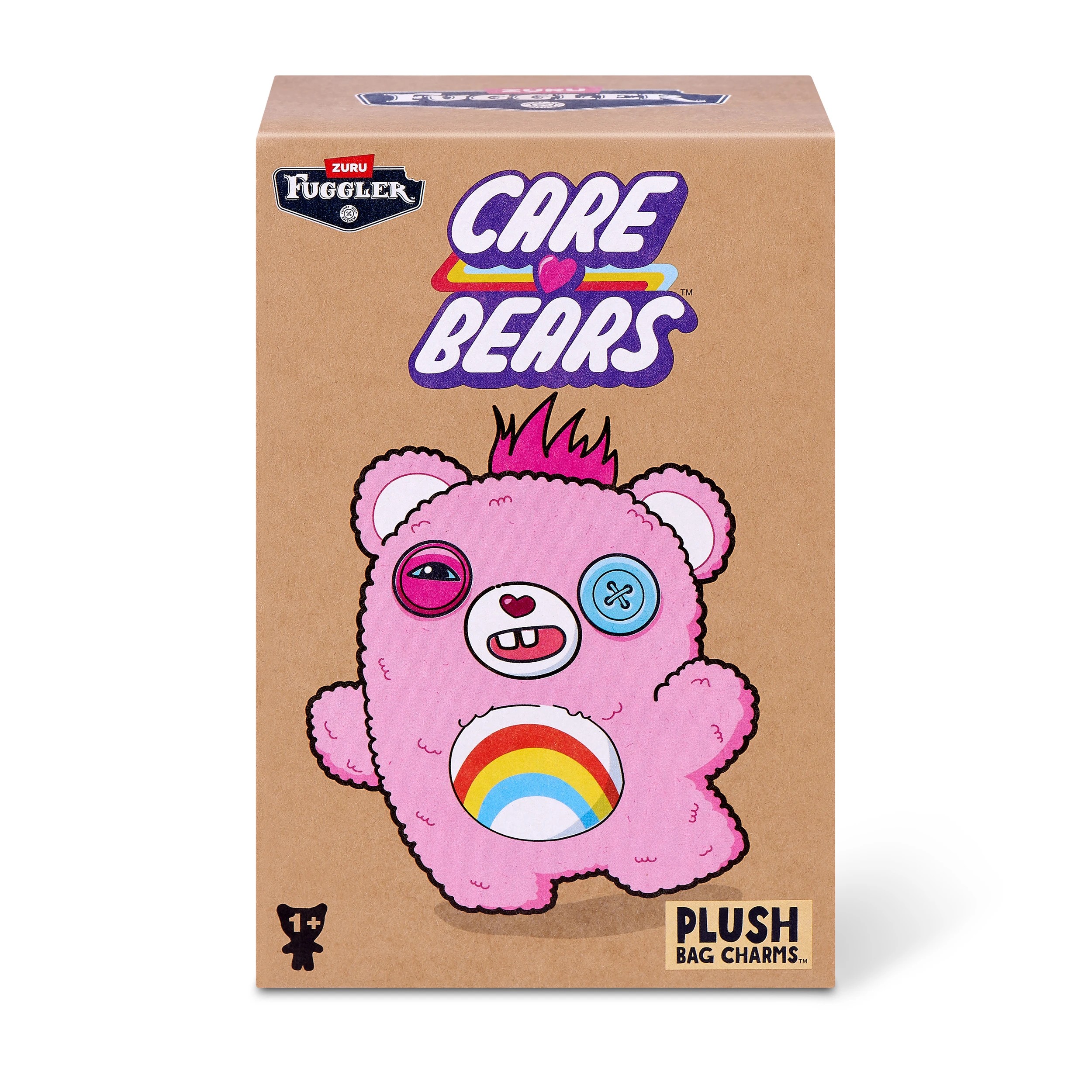 2 12cm Zuru Fuggler Care Bear Keyring - Assorted, 2 of 10