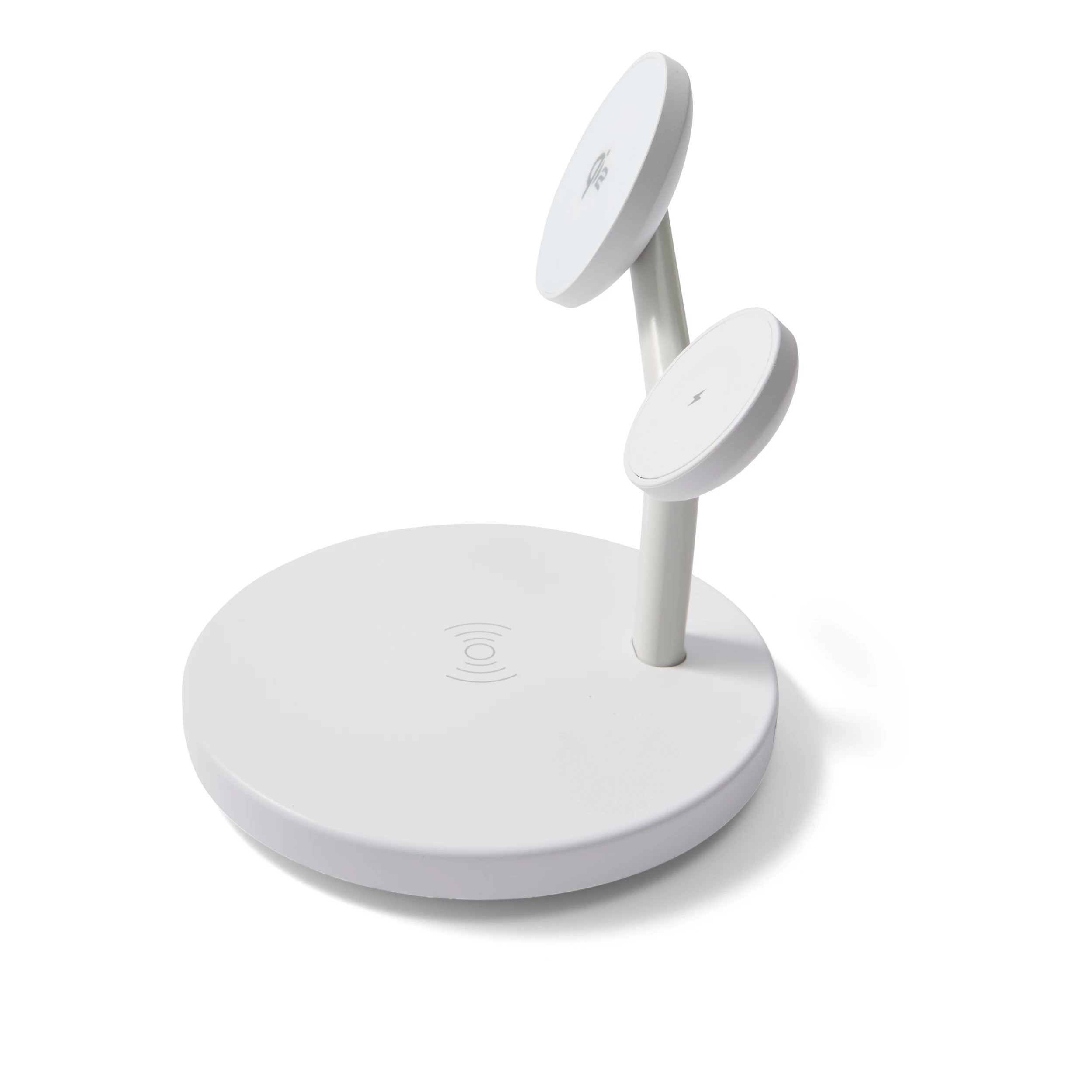 4 Qi2 3-in-1 Desktop Wireless Charger - White, 4 of 10