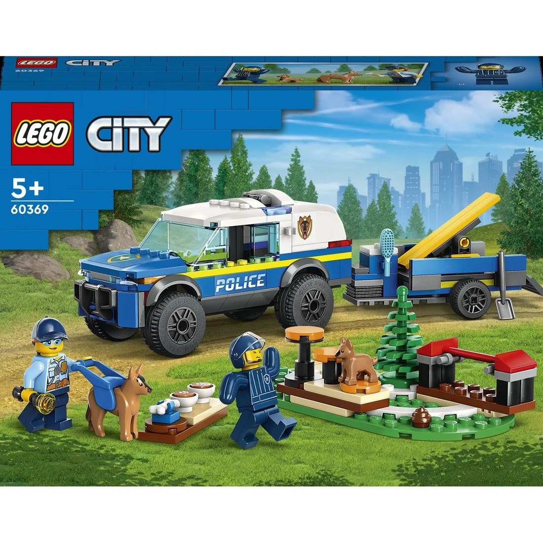 1 LEGO City Police Mobile Police Dog Training 60369, 1 of 10