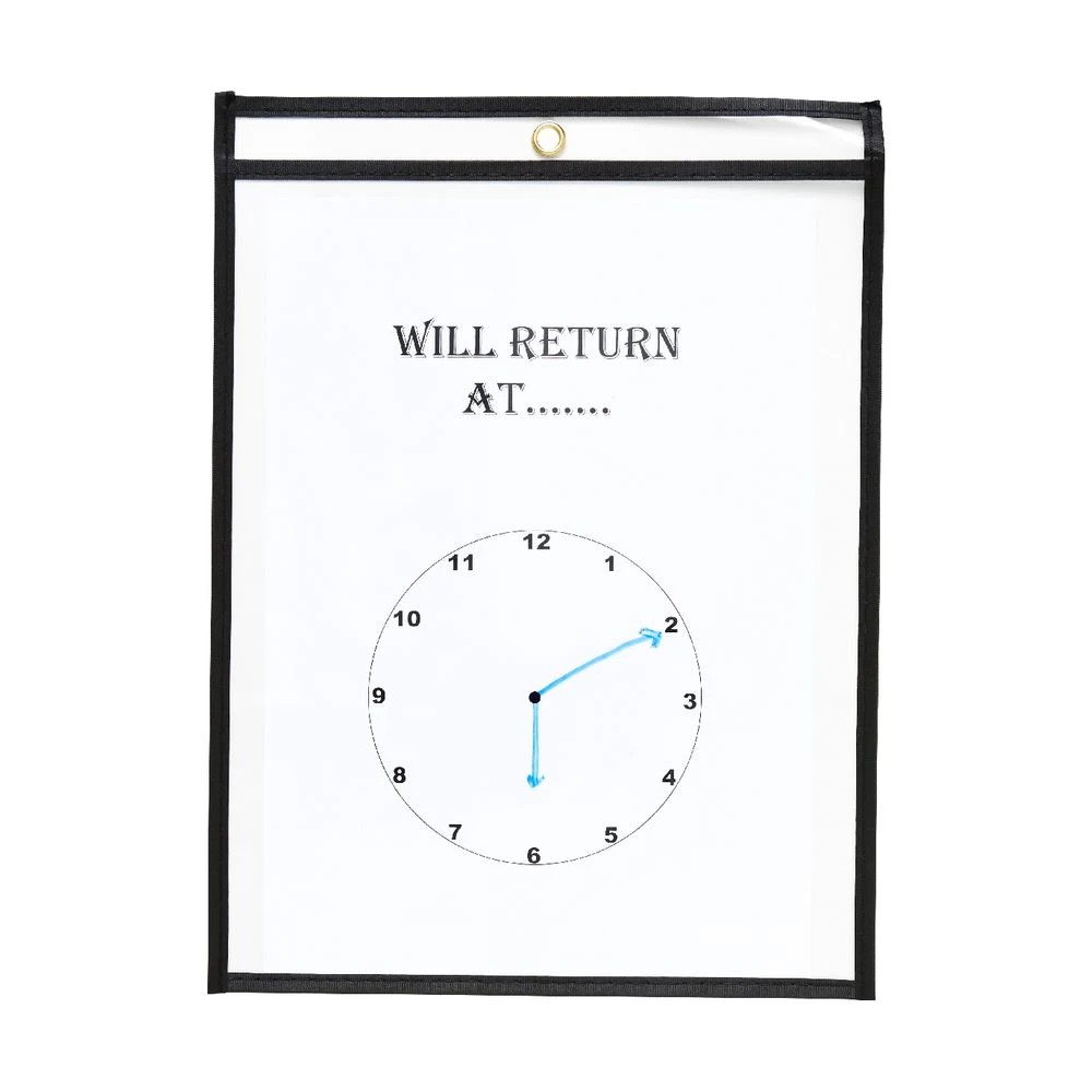 3 J.Burrows Erasable PVC Pockets 3 Pack, 3 of 5