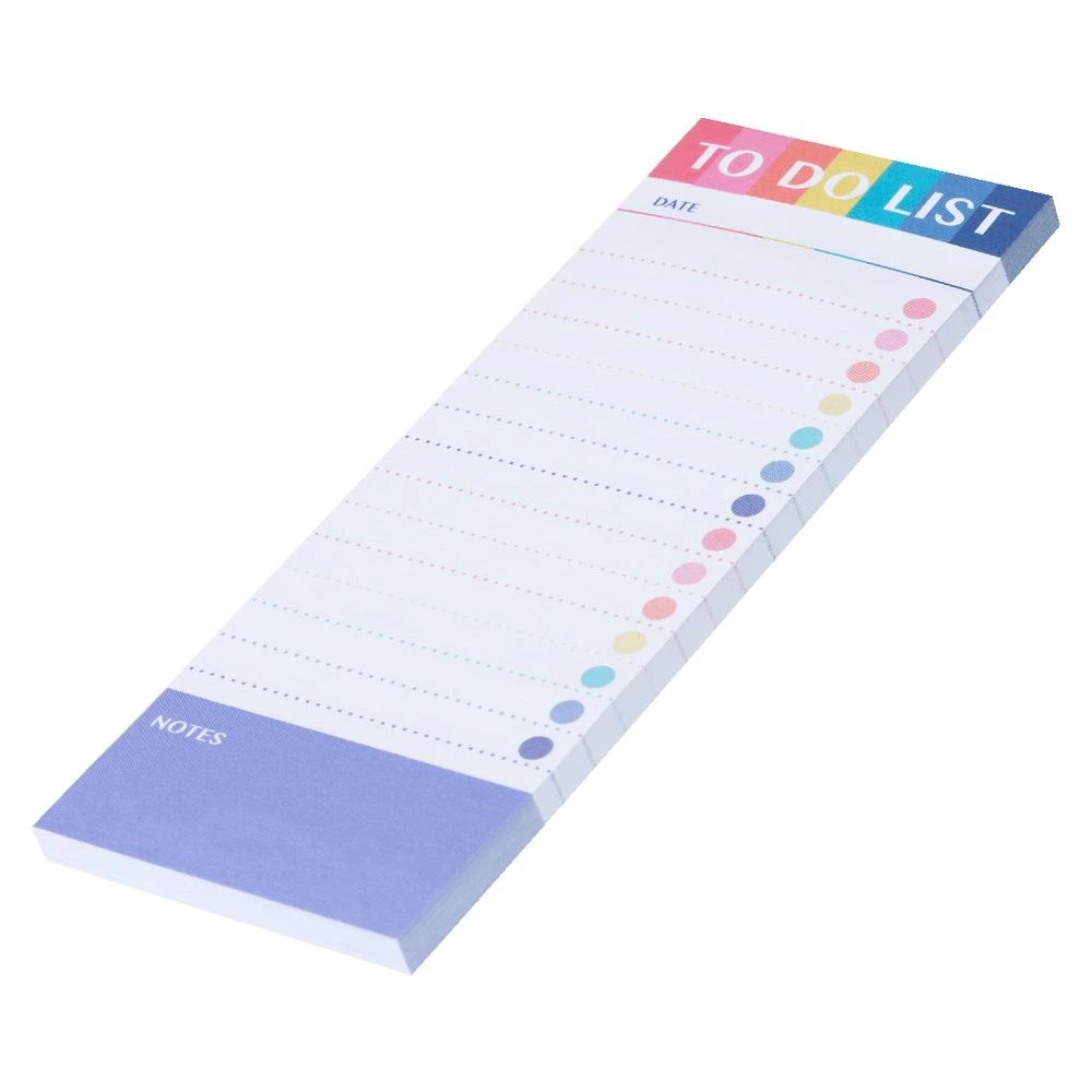 3 J.Burrows Sticky To-Do List Notes 55x150mm 50 Sheets, 3 of 3