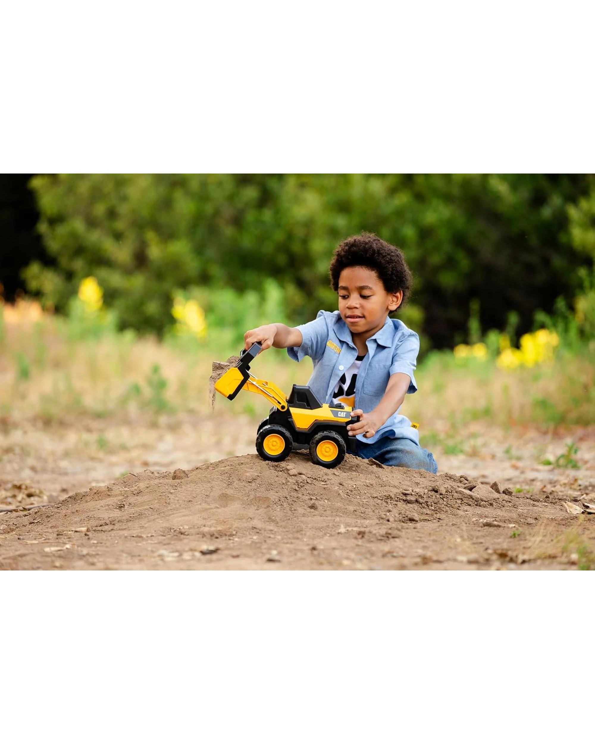 7 CAT Compact Steel Wheel Loader Toy Vehicle, 7 of 7