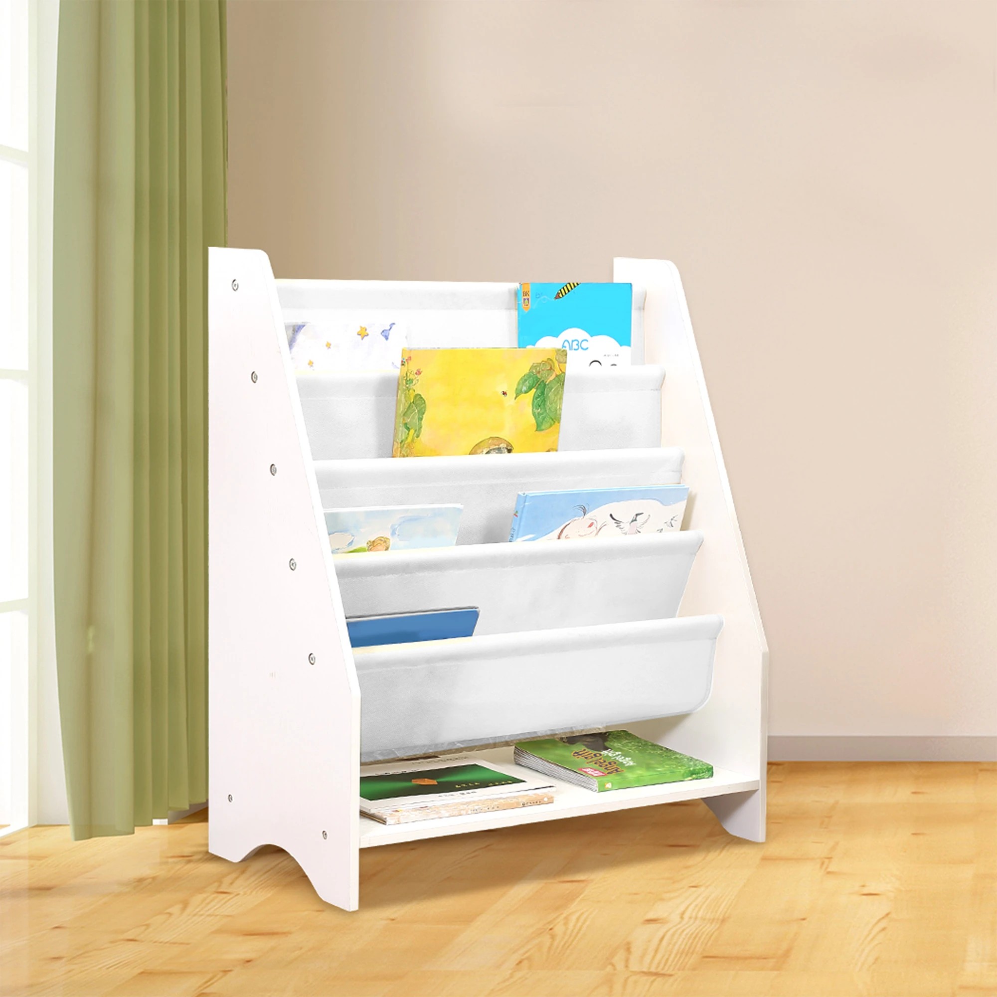 7 Bopeep 4-tier Kids Bookshelf - White, 7 of 8