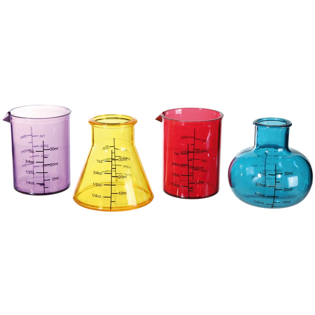 1 RI Novelty Chemistry Beaker Shot Set, 1 of 2