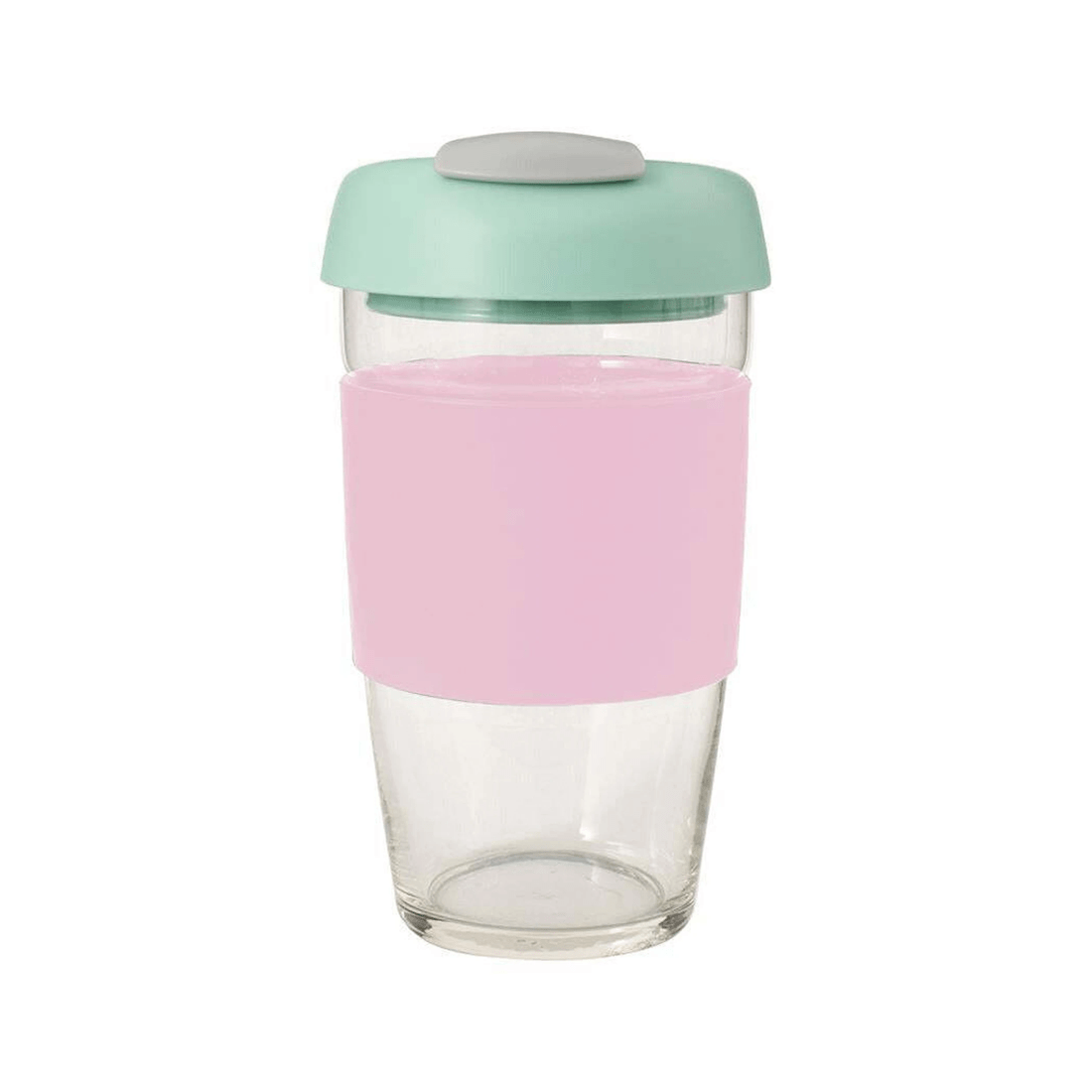 3 Avanti Gocup Reusable 473ml Borosilicate Glass Coffee Cup With Silicone Sleeve
 - Multi, 3 of 3