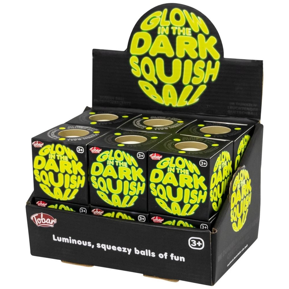 One For Fun Glow in the Dark Stress Ball Fidget Toy - Kmart