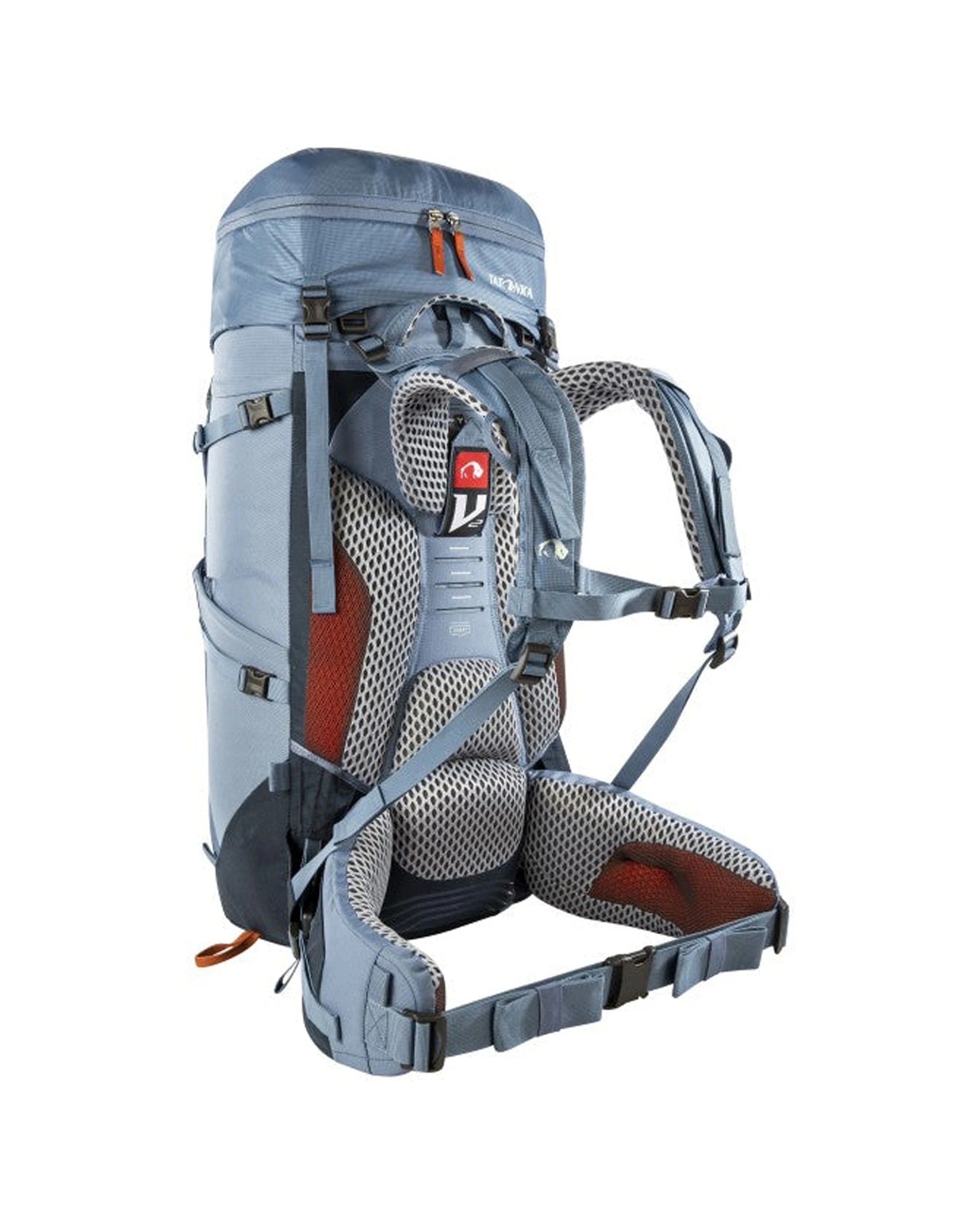 2 Tatonka Yukon 50 Plus 10L Womens Hiking Travel Backpack Removable Lid Waterproof - Blue, 2 of 10