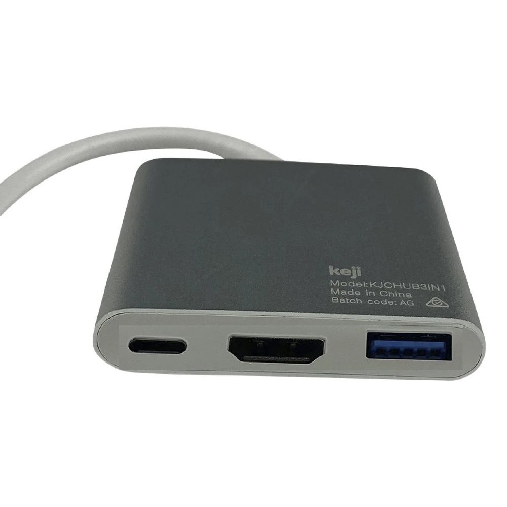 3 Keji 3-in-1 Multiport USB-C Adapter, 3 of 5