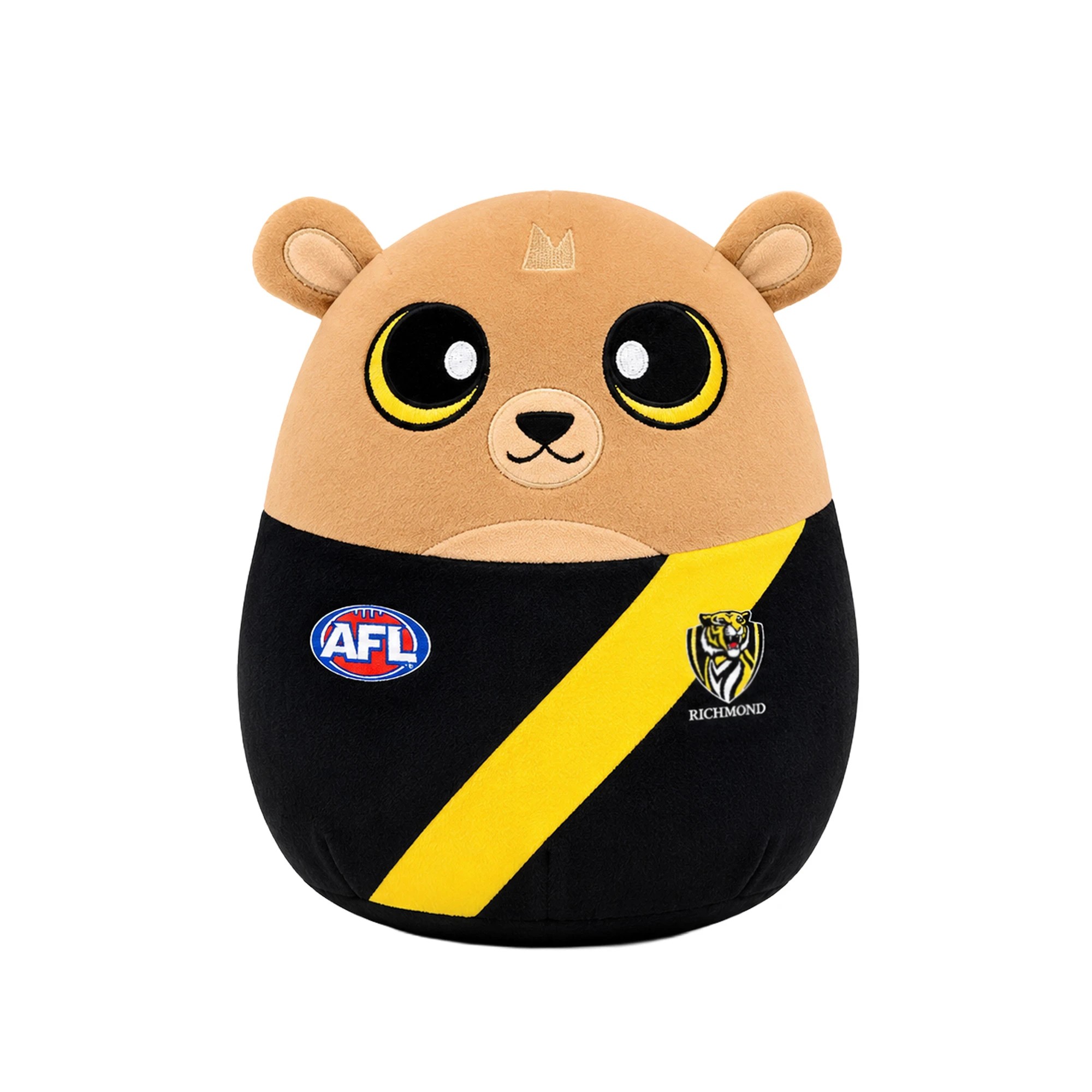 1 AFL Squidglys Richmond Plush Toy, 1 of 2