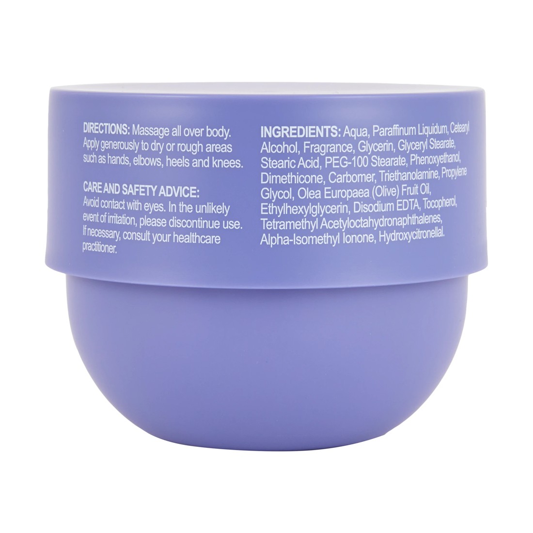 3 OXX Fragrance Violet Haze Summer Solstice Body Butter 240ml - Bergamot, Vanilla and Sandalwood, 3 of 4
