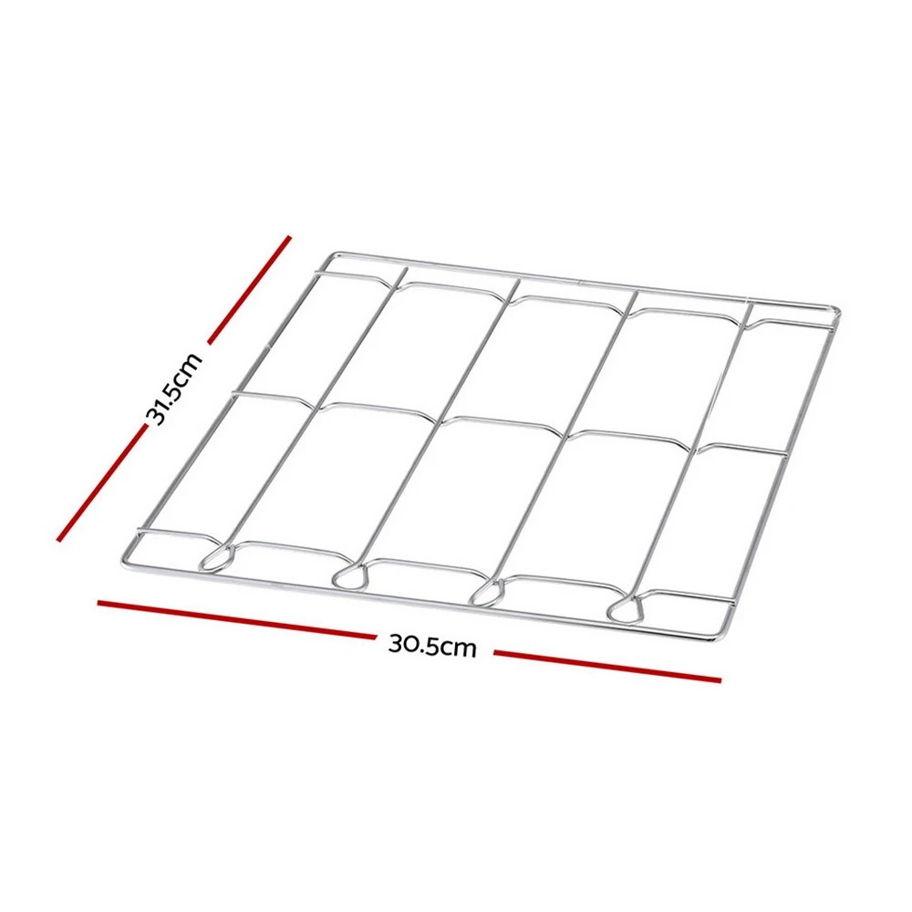 2 Devanti 304 Stainless Steel Hanging Rack Accessory for Food - Silver, 2 of 5