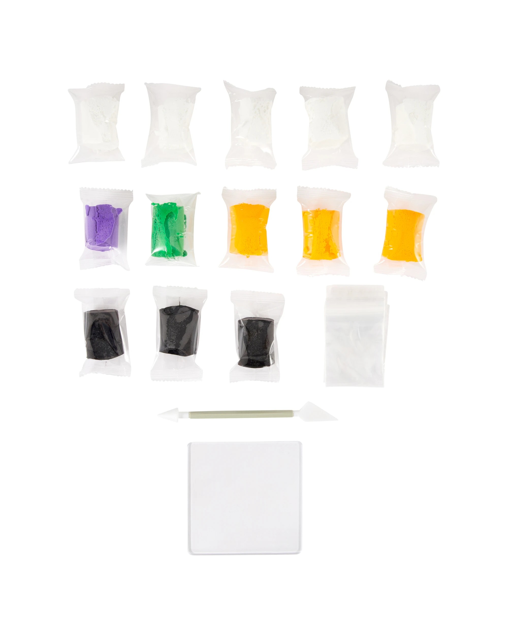 2 Halloween Craft Air Dry Clay Kit, 2 of 3