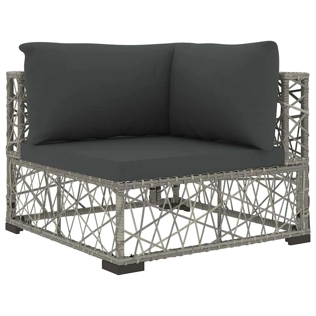 4 vidaXL Garden sofa set Modular - Grey, 4 of 9