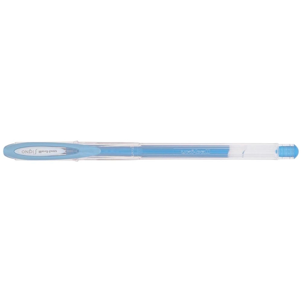 1 Uni-Ball Signo Noble Metallic Gel Pen Blue, 1 of 1