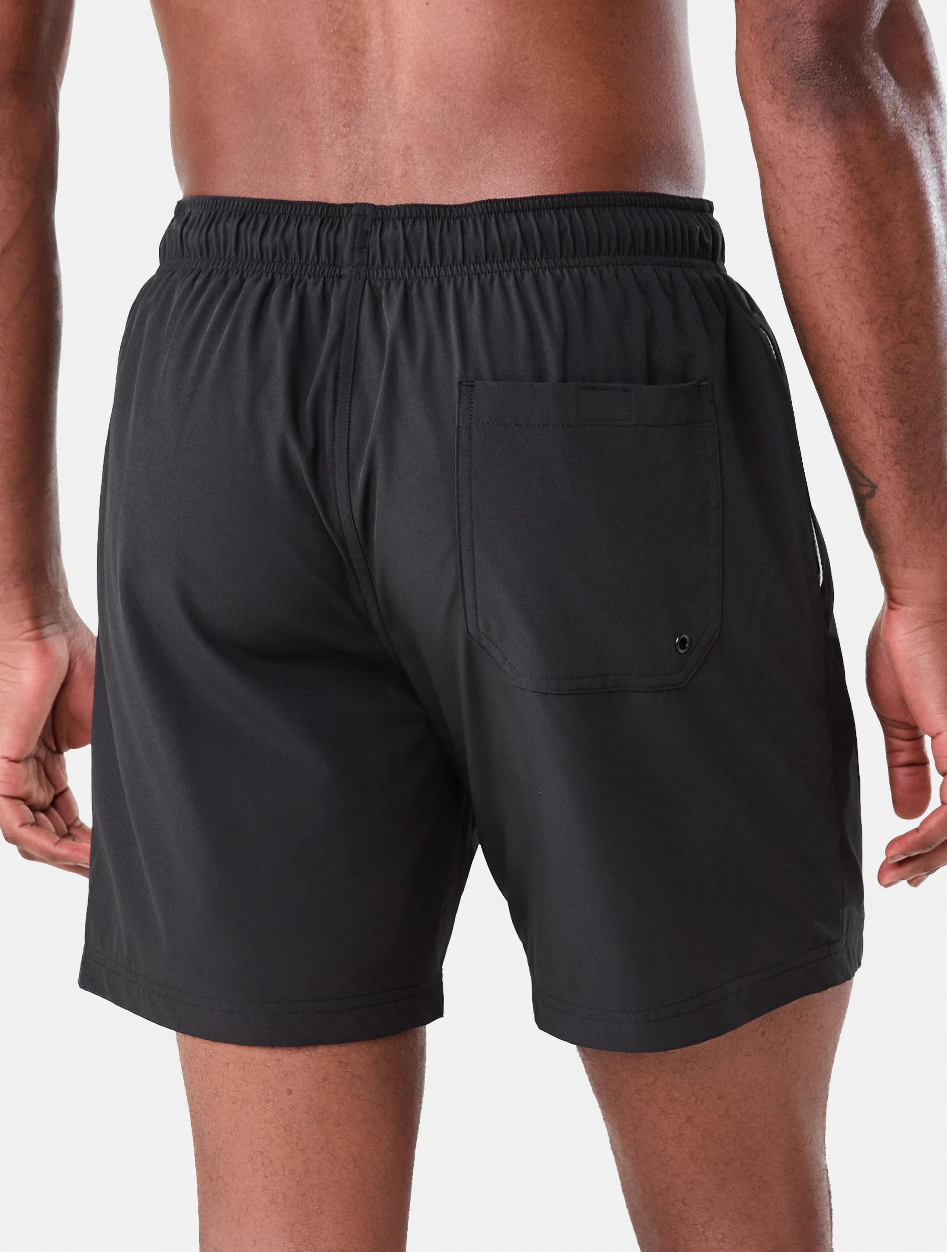 3 Regular Print Boardshorts Blk Coast, 3 of 8