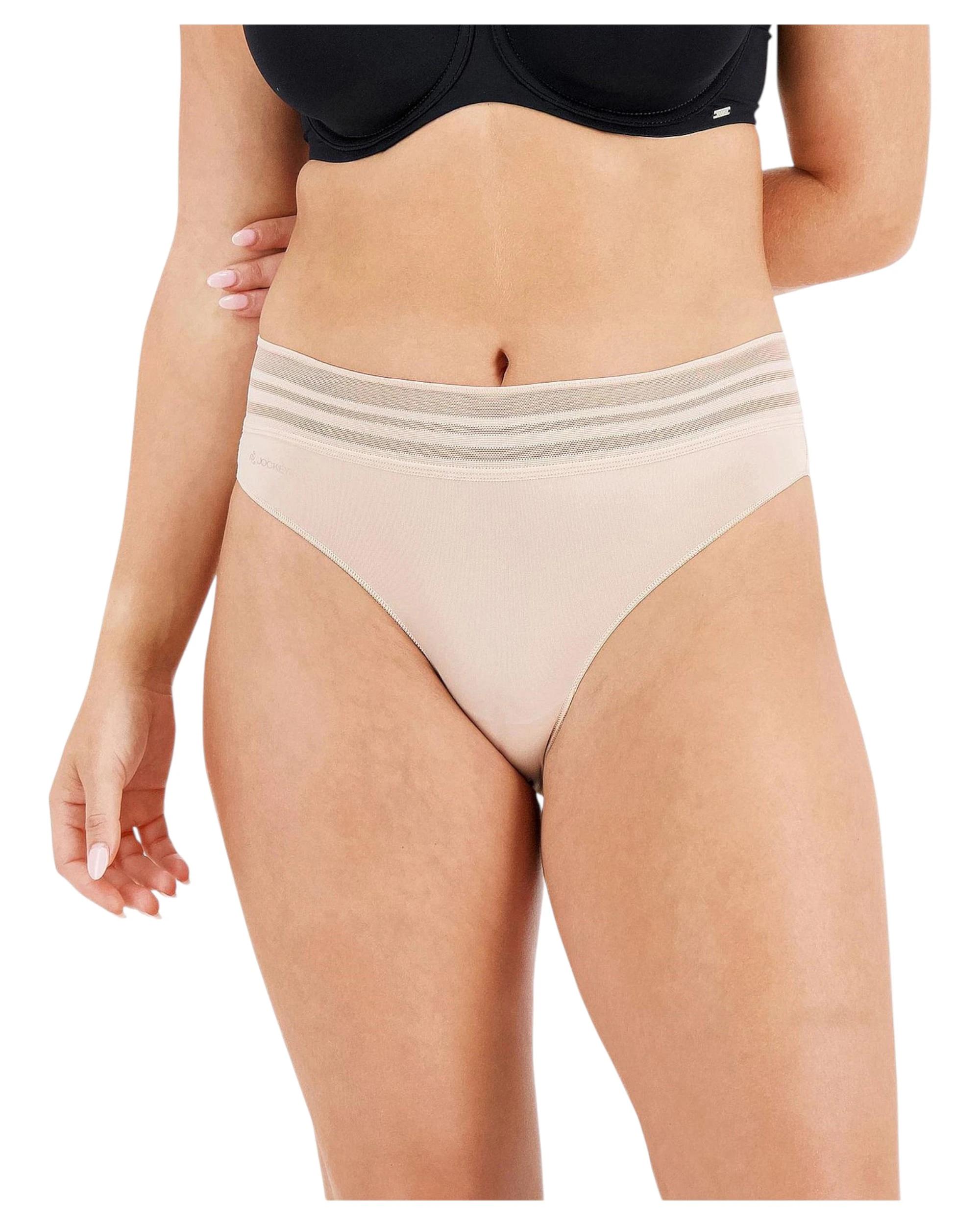 1 Jockey 6 Pack Womens No Panty Line Promise Bikini Briefs Underwear Dusk, 1 of 1