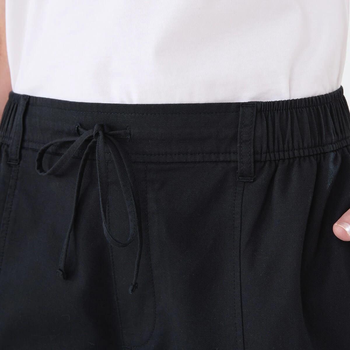 5 Relaxed Wide Leg Pants BLACK, 5 of 5