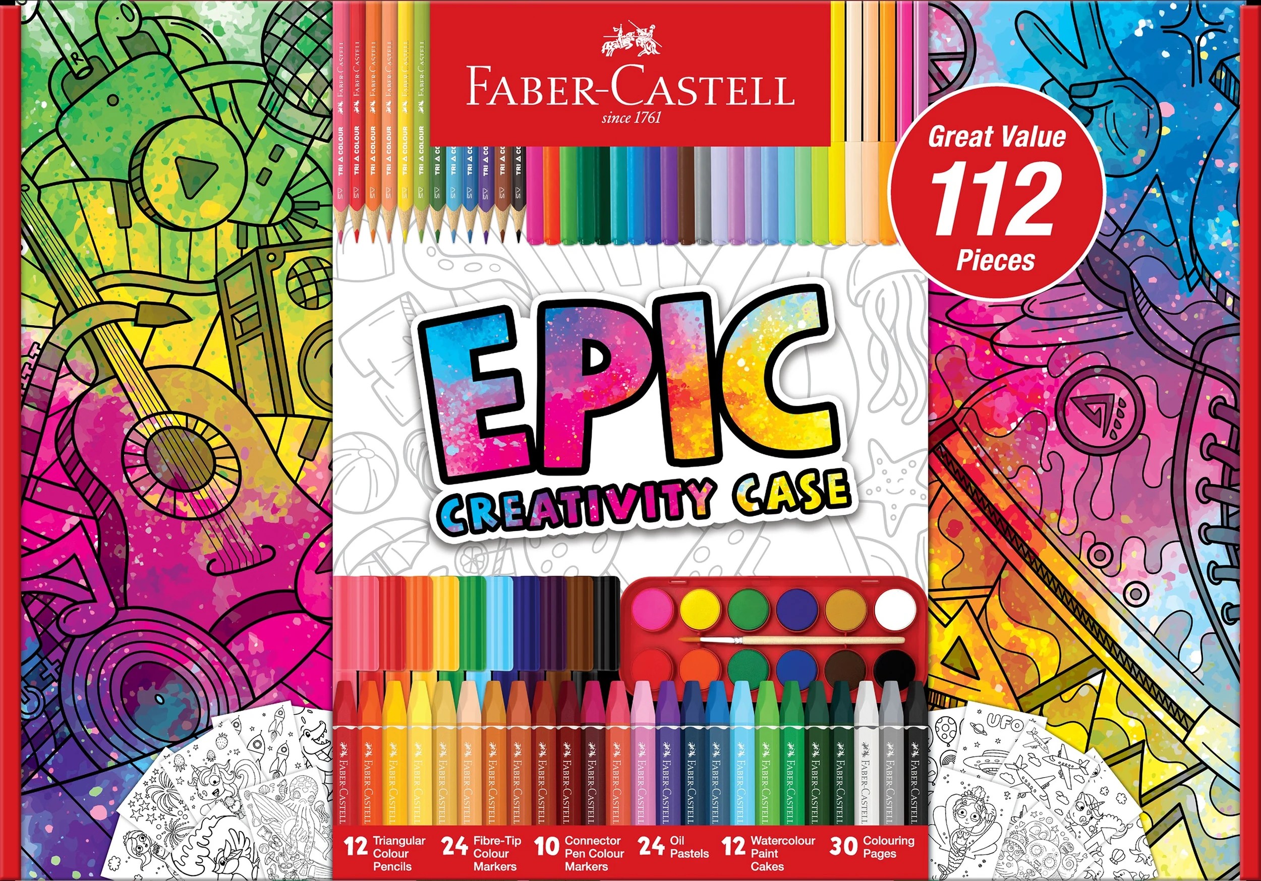 1 Faber Castell Faber - Castell Epic Creativity Case - Multi, 1 of 4