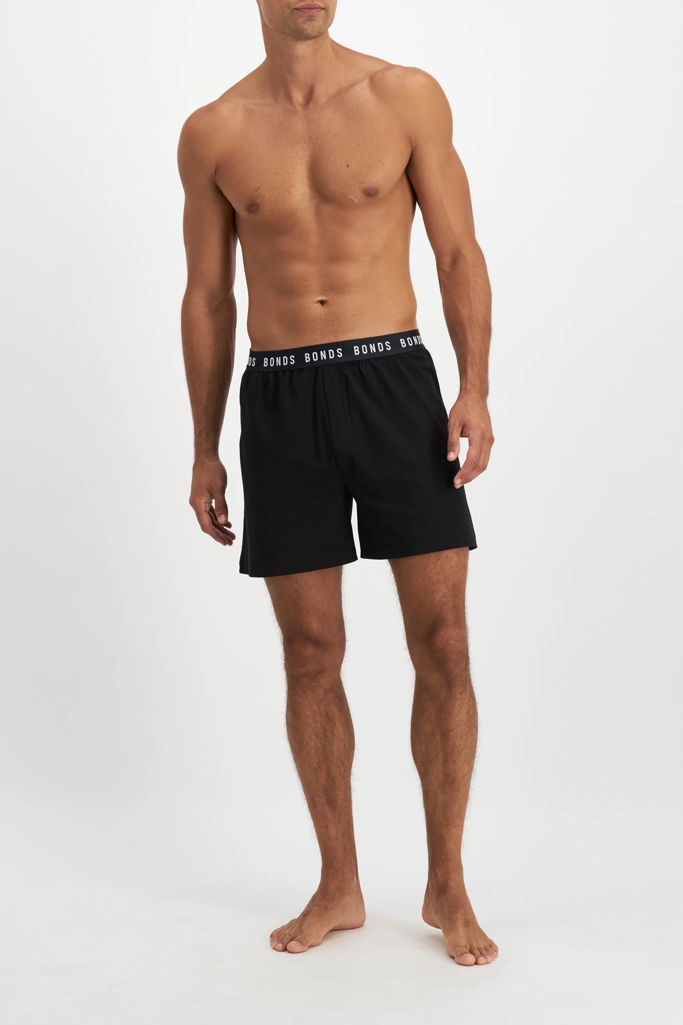 2 Bonds Sleep Shorts BLACK, 2 of 4