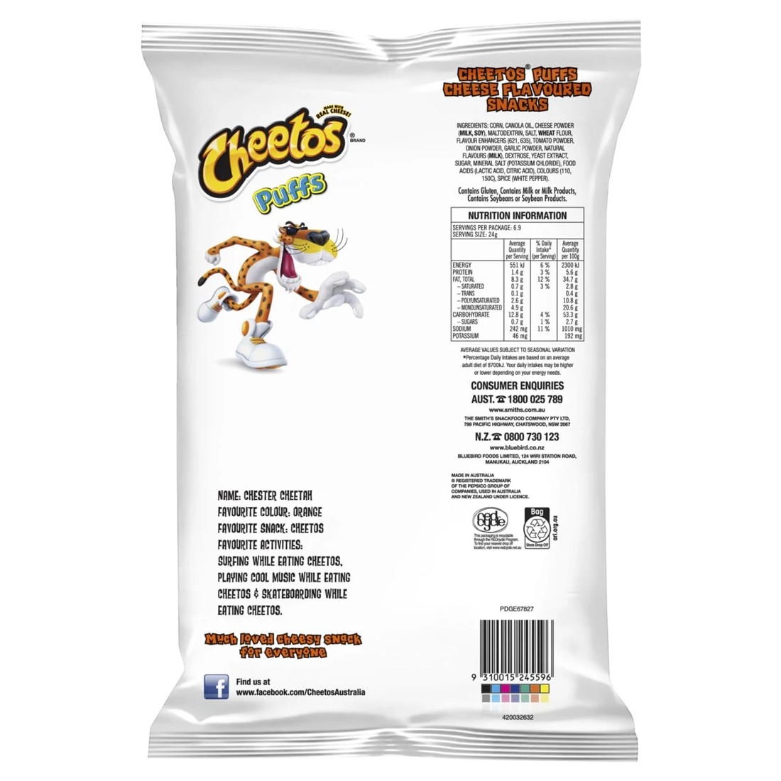 2 Cheetos Puffs Party Bag 165g, 2 of 3