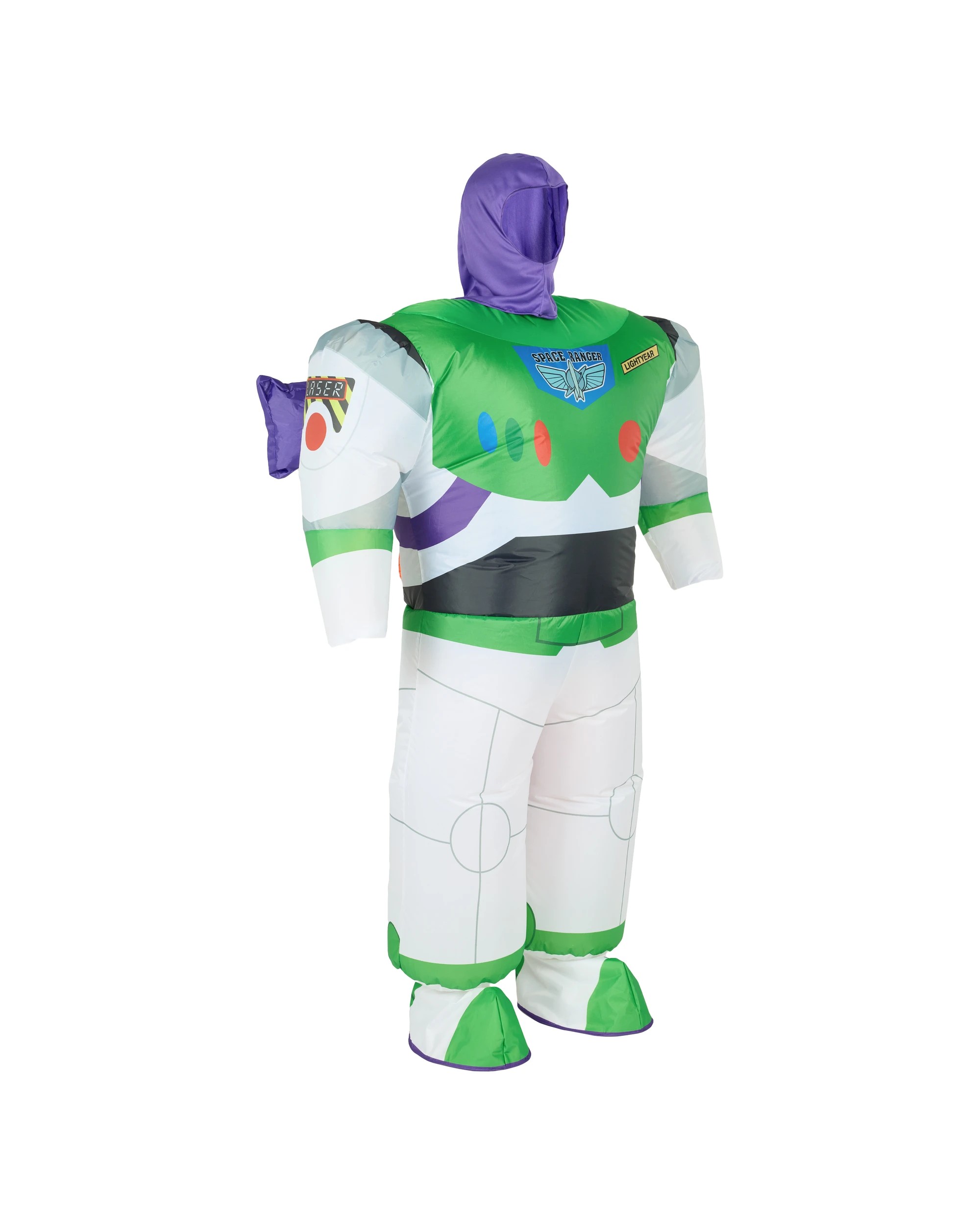 3 Disney Pixar Toy Story Buzz Lightyear Inflatable Costume - Adult, 3 of 10
