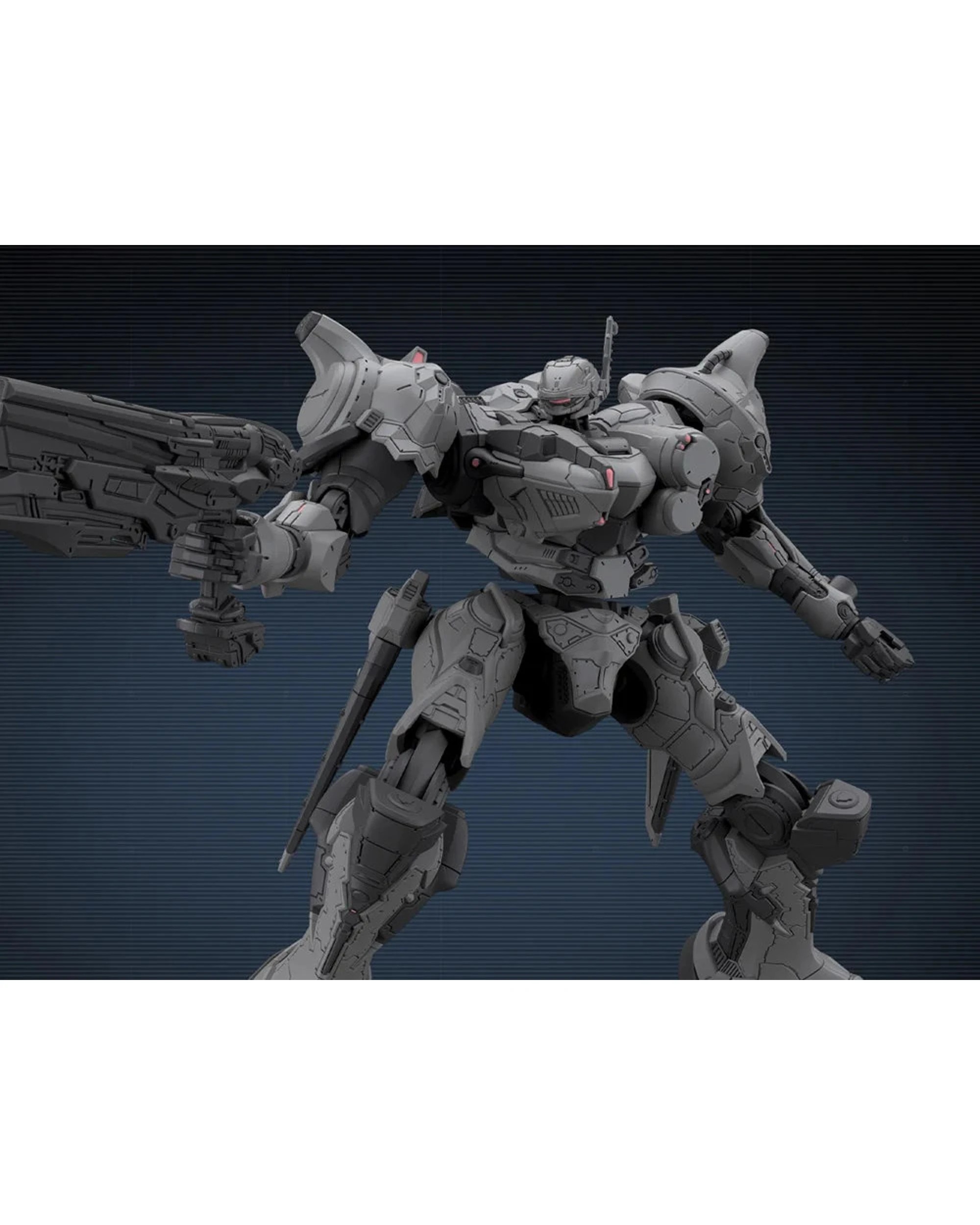 4 Bandai 30MM Armored Core VI Fires of Rubicon Arquebus Corporation VP-40S Model Kit, 4 of 4