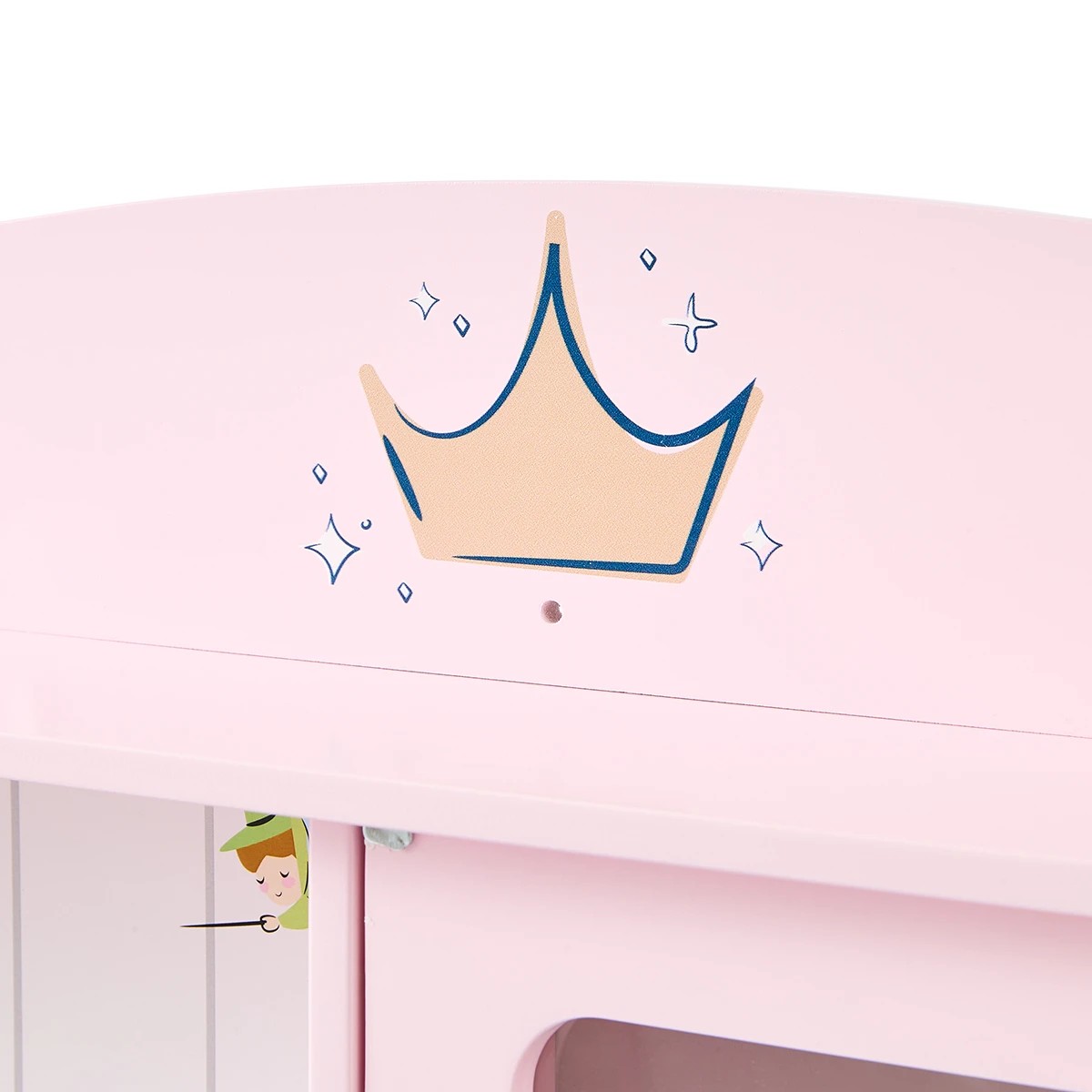 4 Disney Princess Wooden Kitchen with Light and Sound Stove Toy, 4 of 10