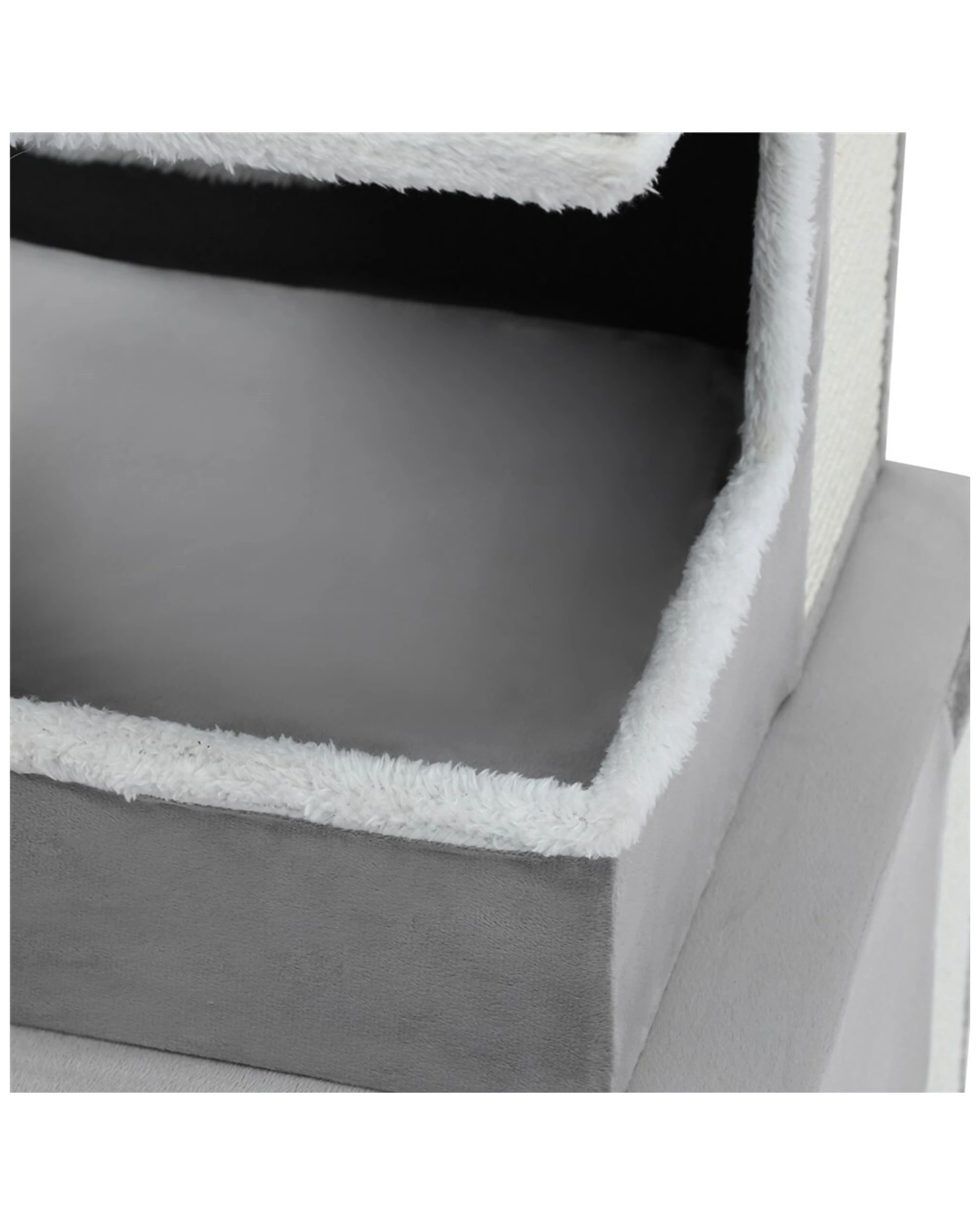 3 Paws & Claws 120cm Catsby Essendon Cat Tower Furniture Scratching Post - Grey, 3 of 4