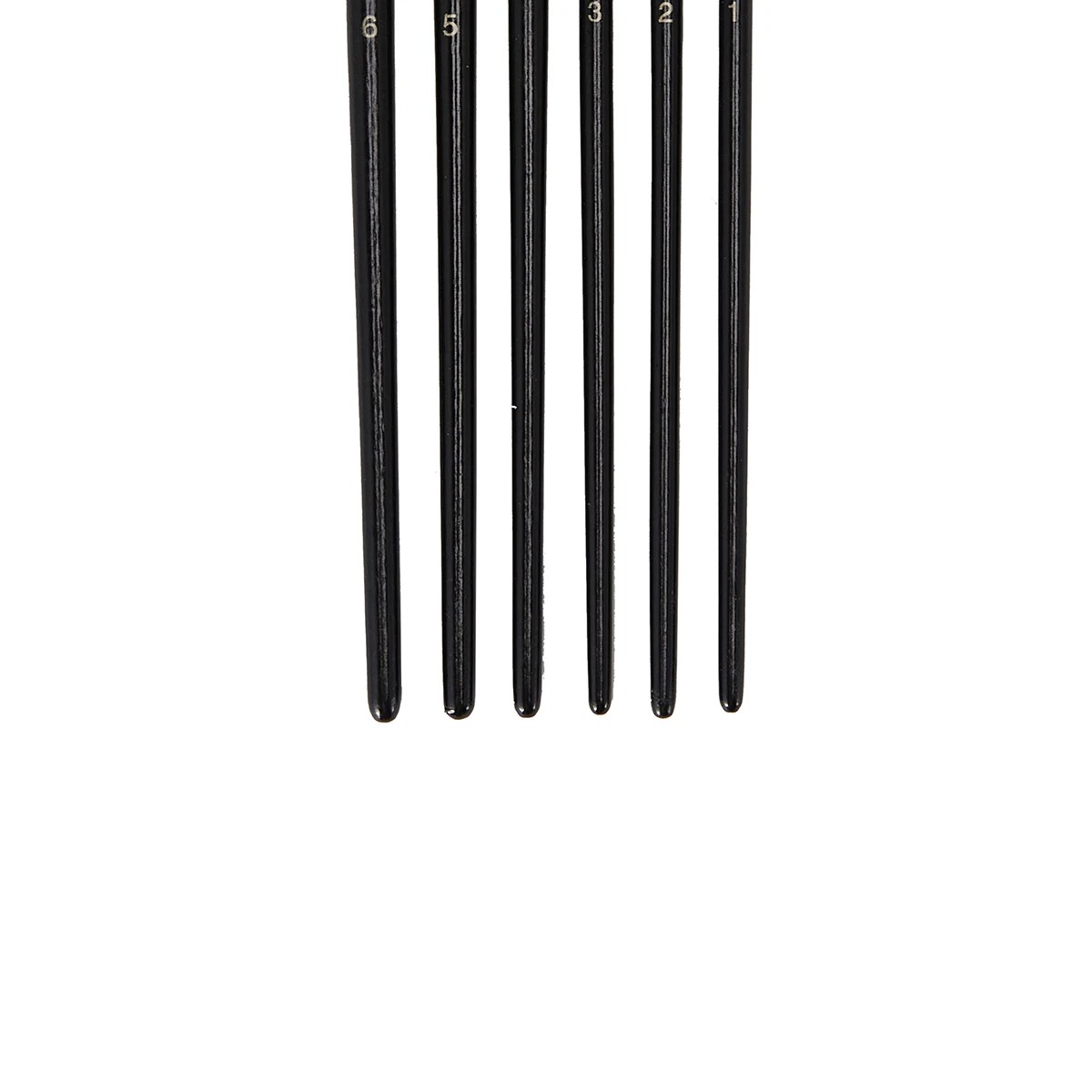 5 6 Pack Round Taklon Brush Set, 5 of 5