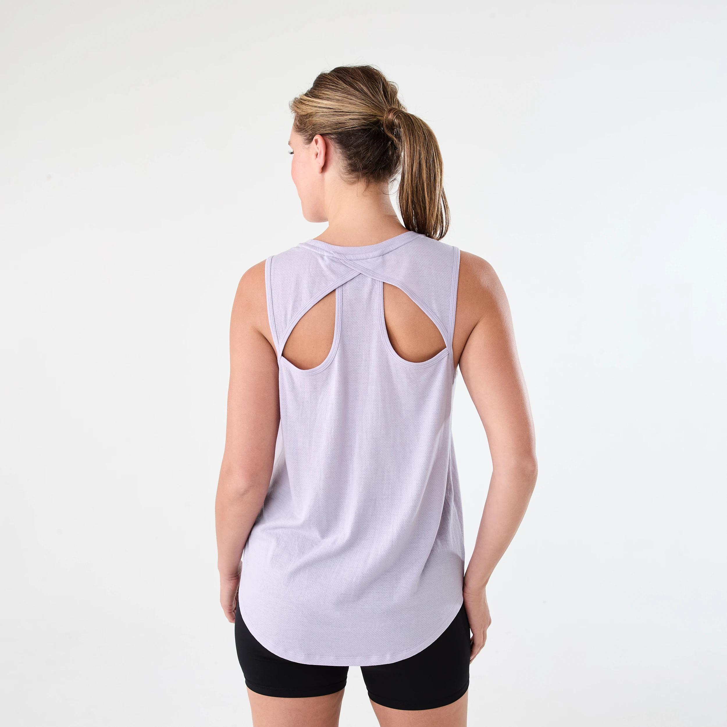 3 Everlast Womens Keyhole Tank EVERLAST SIMPLE LOGO GAL LILAC, 3 of 6