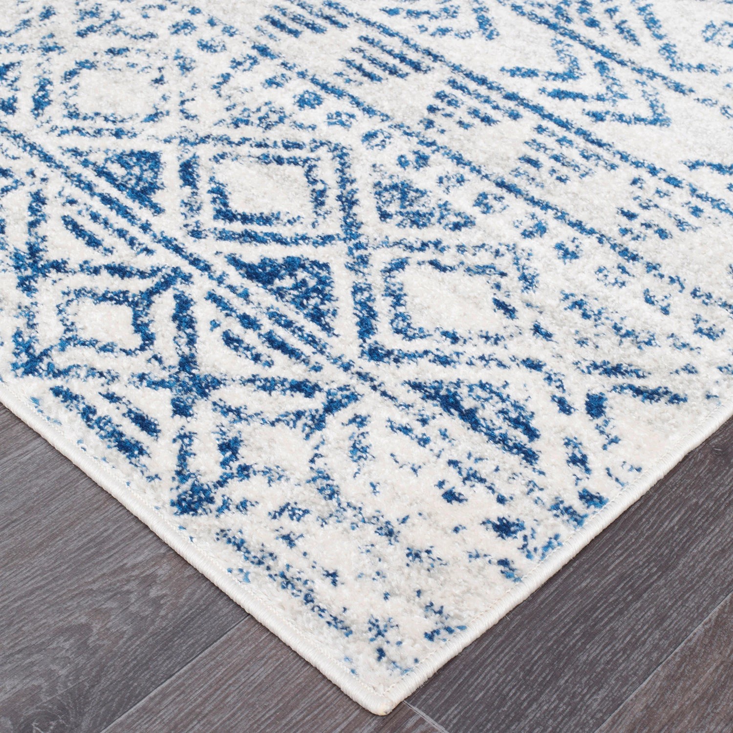 3 Common Ground Rugs Bluebay 456 330x240cm - Extra Large Floor Rug - Blue, 3 of 6