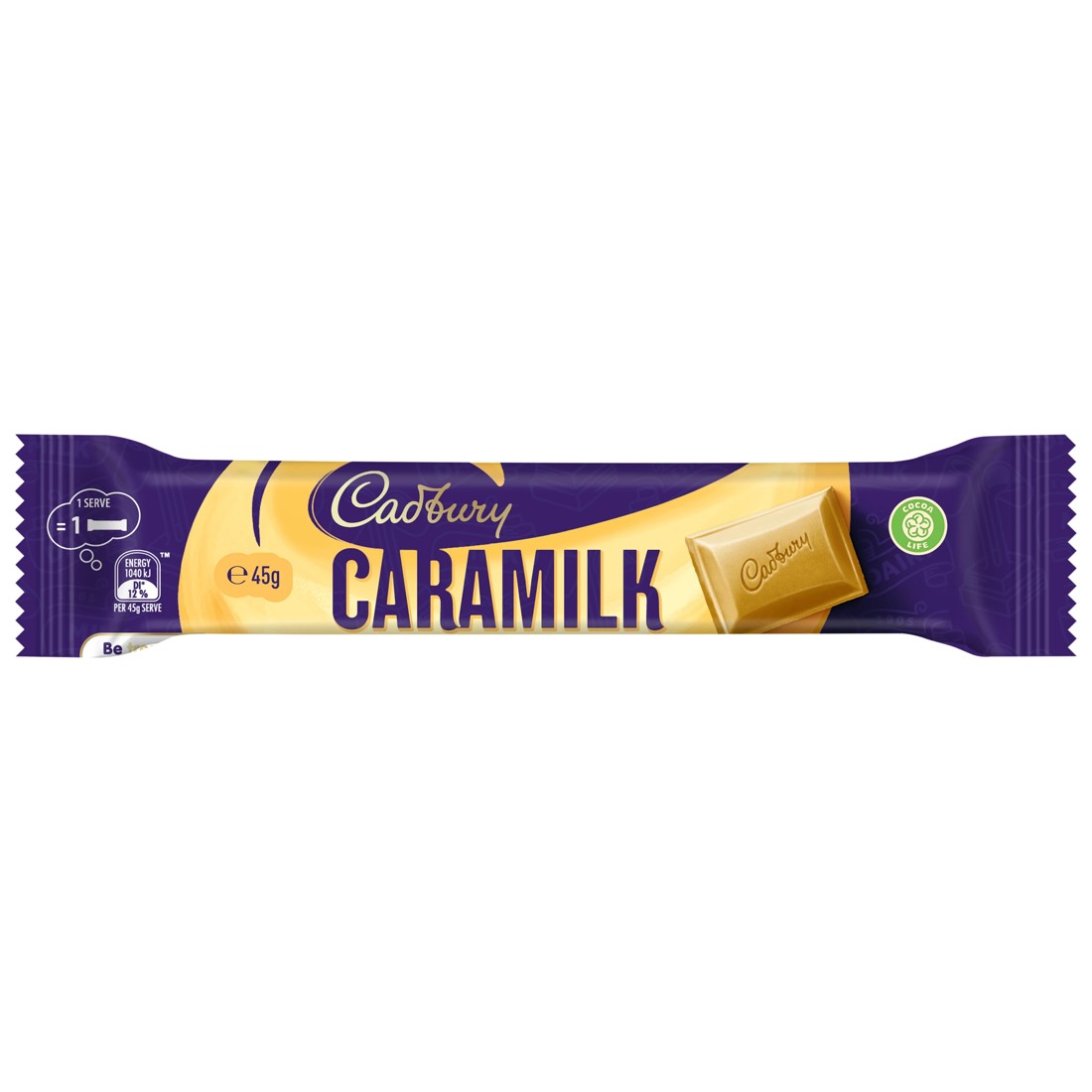 1 Cadbury Caramilk Bar 45g, 1 of 3