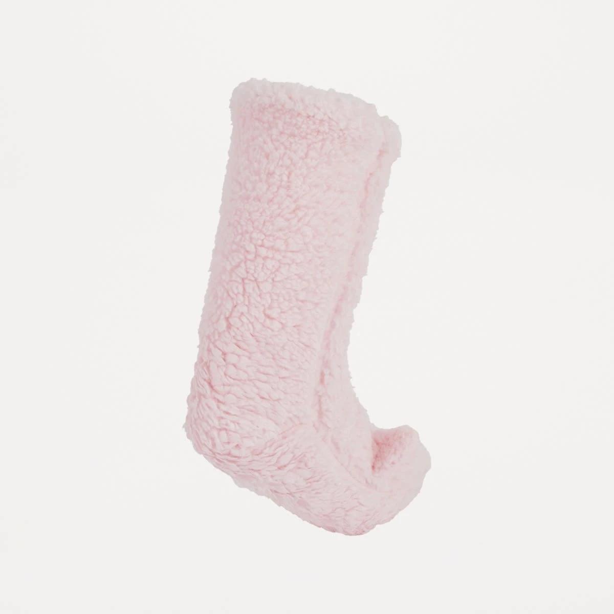 2 Novelty Sherpa Home Socks Piggy Sock, 2 of 3
