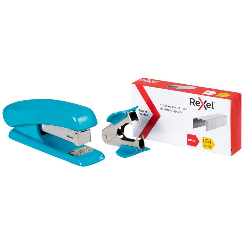 1 Rexel Stapler Value Pack Blue, 1 of 8