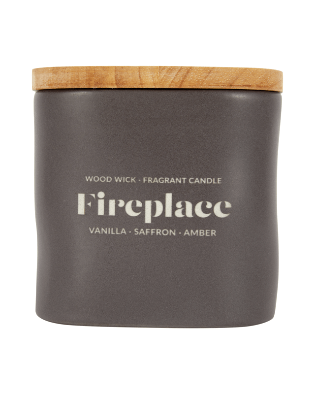 Fireplace Wood Lid Fragrant Ca
