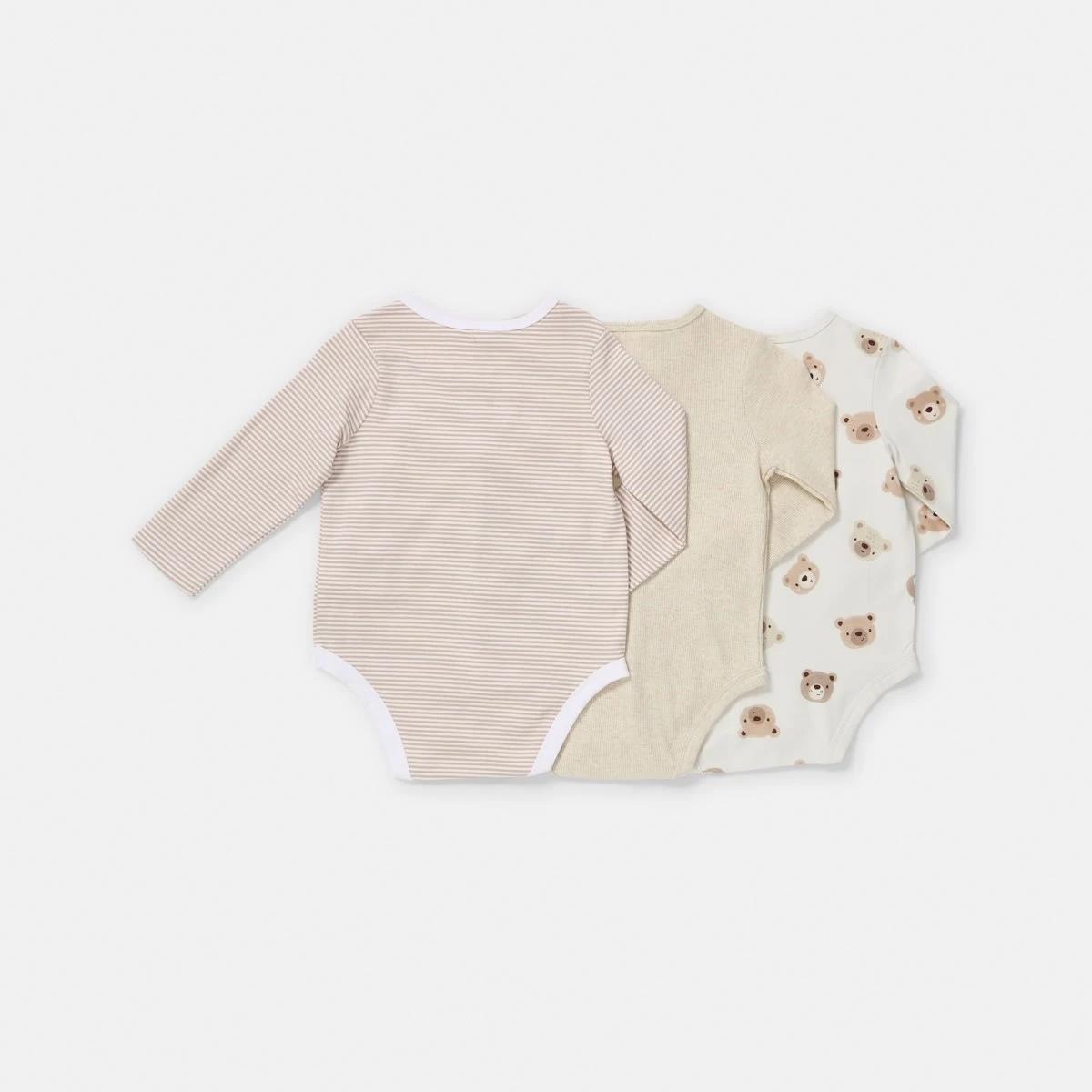 2 3 Pack Bodysuits Bge Bears, 2 of 8