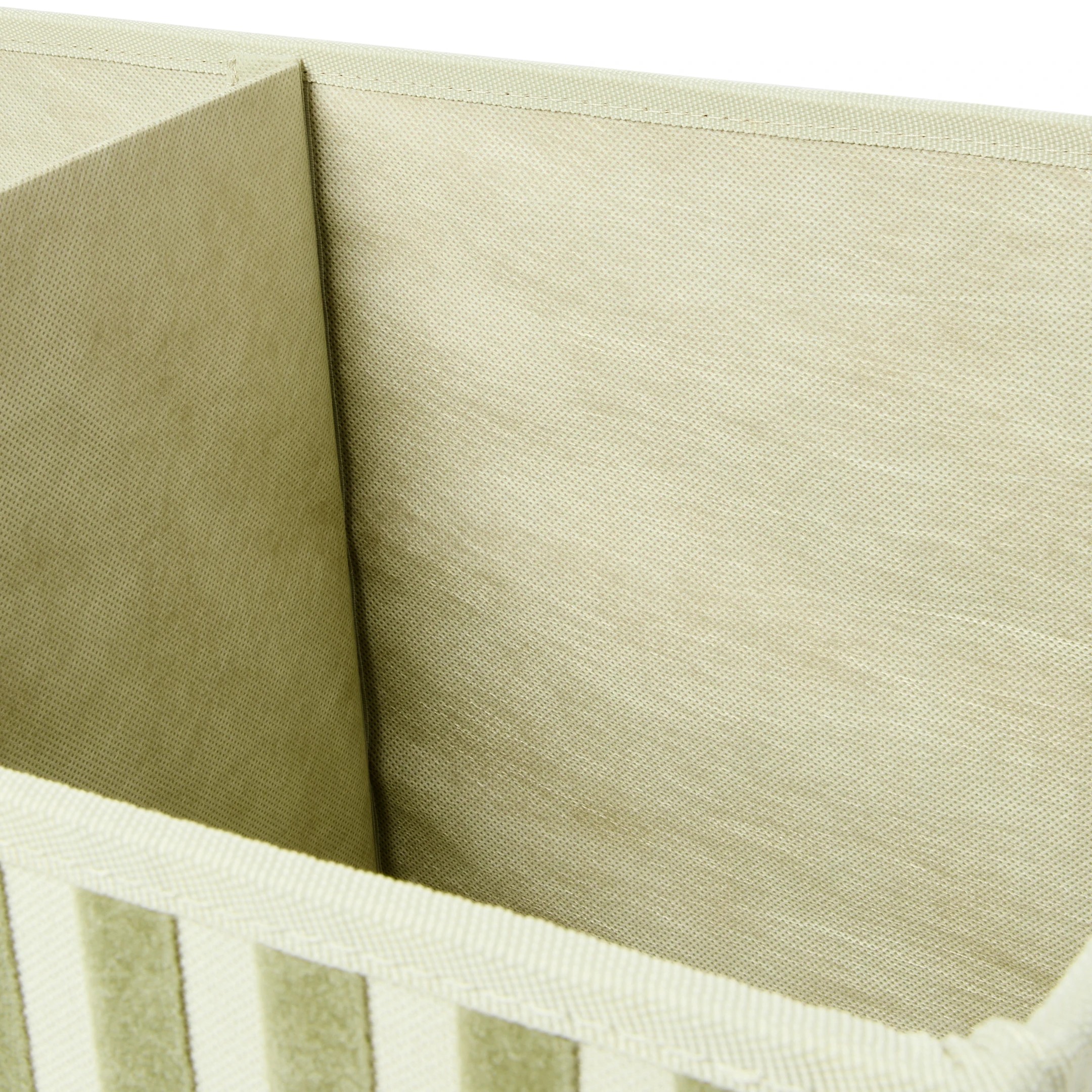 9 Rectangle Storage Ottoman - Green Stripe, 9 of 10