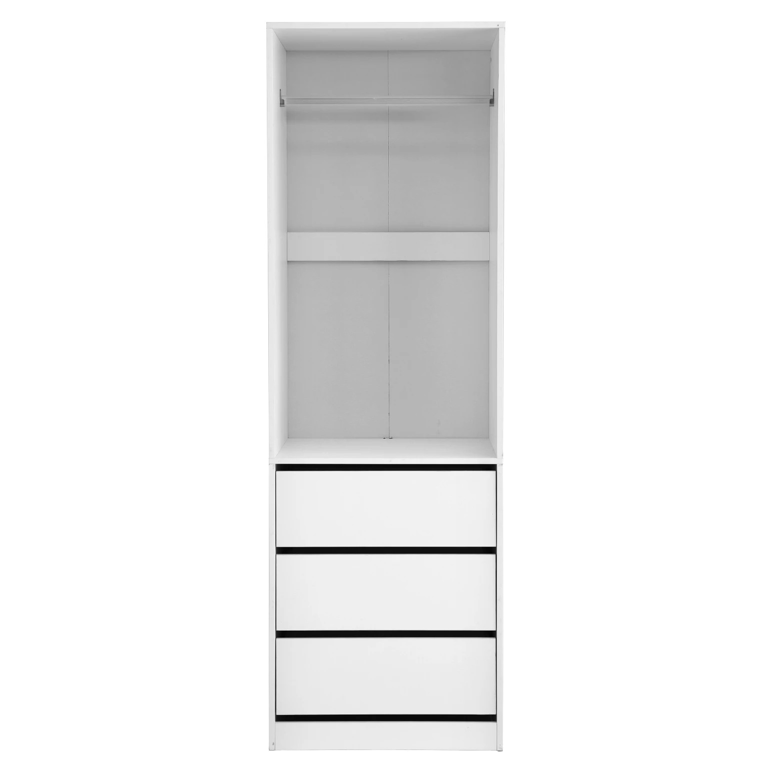 3 Artiss Wardrobe Clothes Closet Storage Organizer - White, 3 of 8