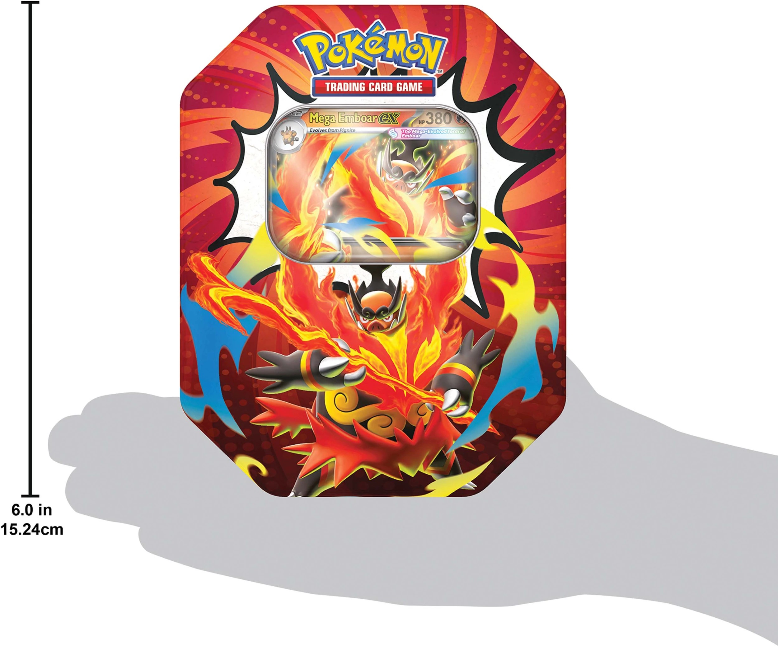 3 Pokemon Trading Card Game: Mega Evolution - Ascended Heroes Tin - Assorted, 3 of 8